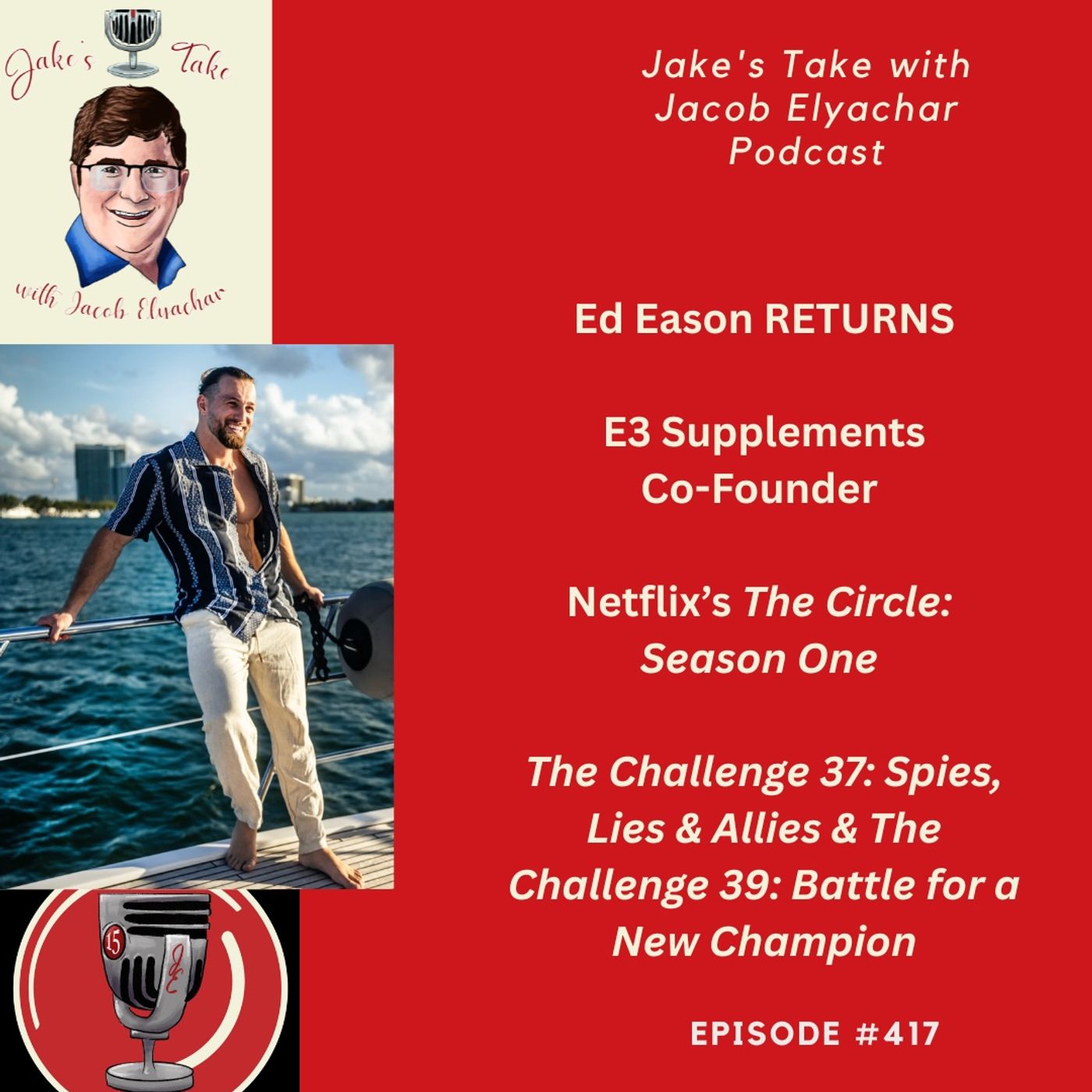 Ed Eason RETURNS + TALKS ‘The Challenge’ Absence & Bodybuilding | JTWJE EP 417