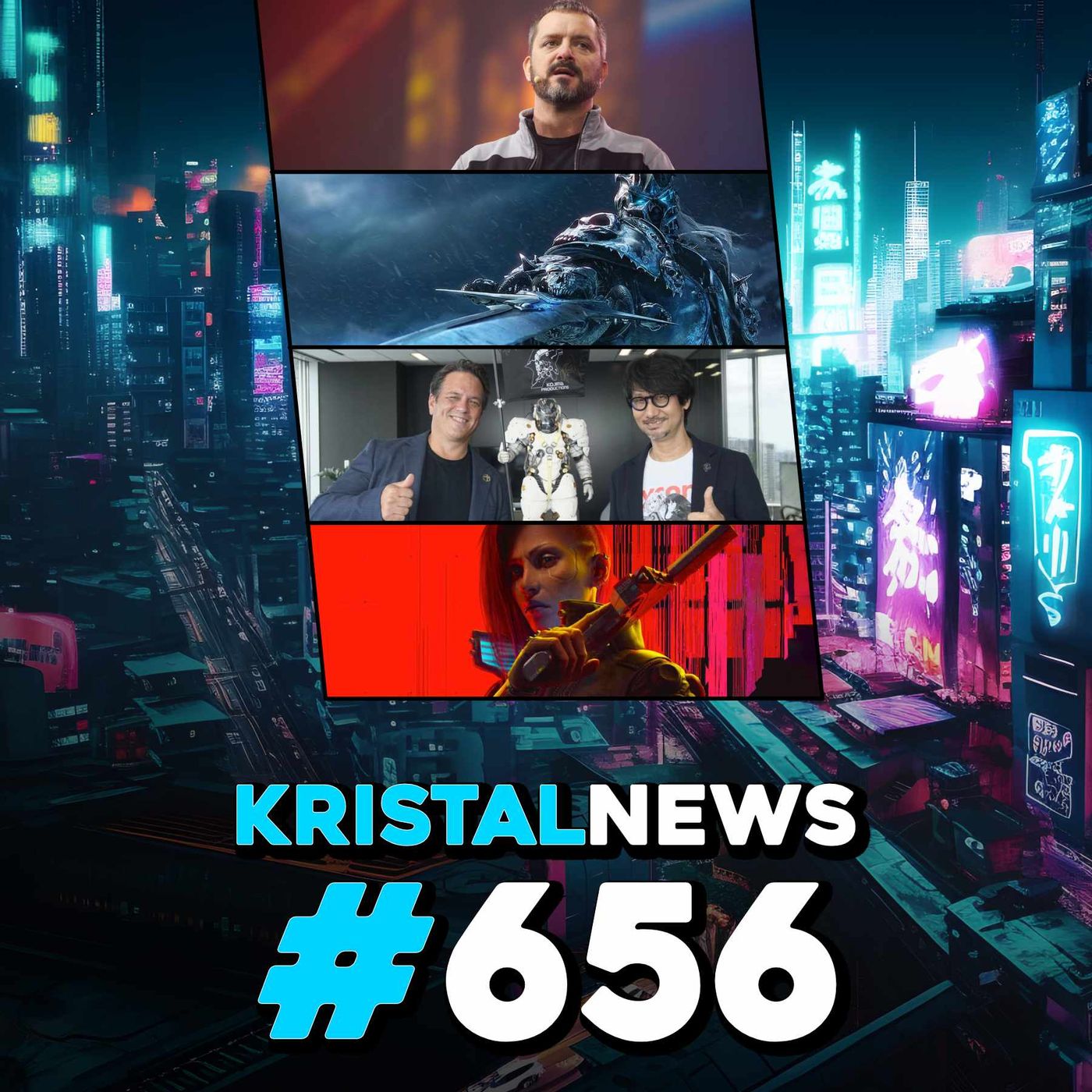 GRANDI NOTIZIE per BLIZZARD! | Phil Spencer INCONTRA Kojima! | Cyberpunk BOOM ▶ #KristalNews 656 episode artwork