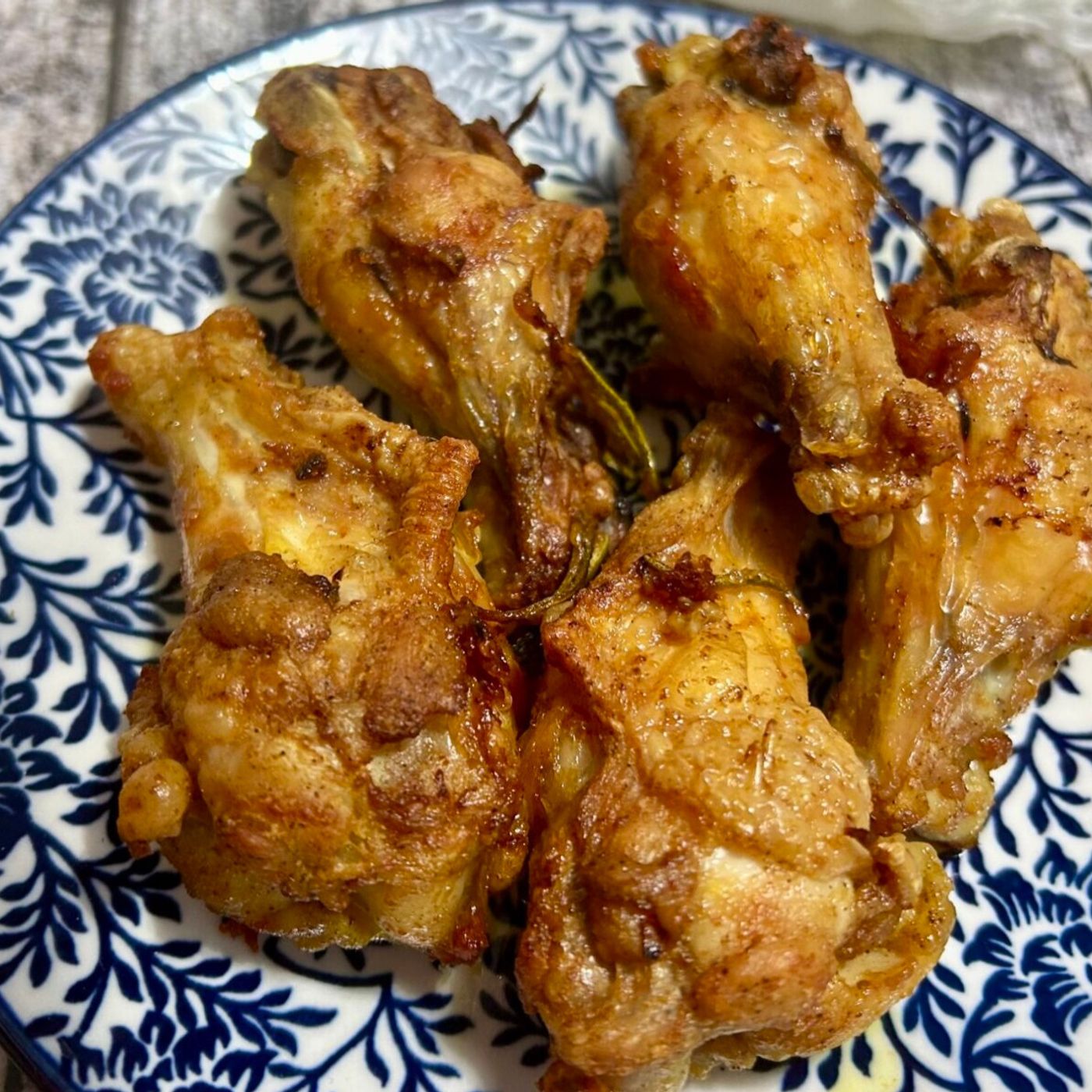 Alette di pollo in friggitrice ad aria