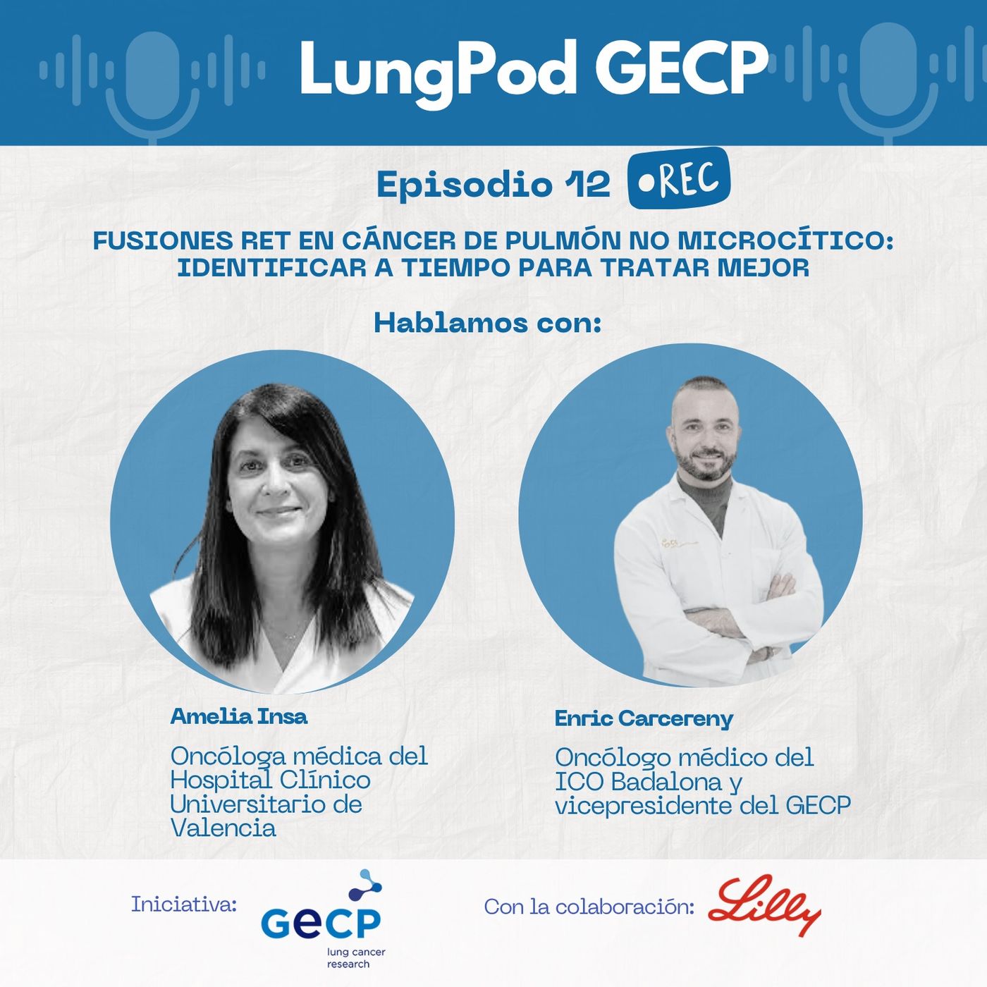 Episodio 12 Entrevista Drs. Amelia Insa y Enric Carcereny episode artwork