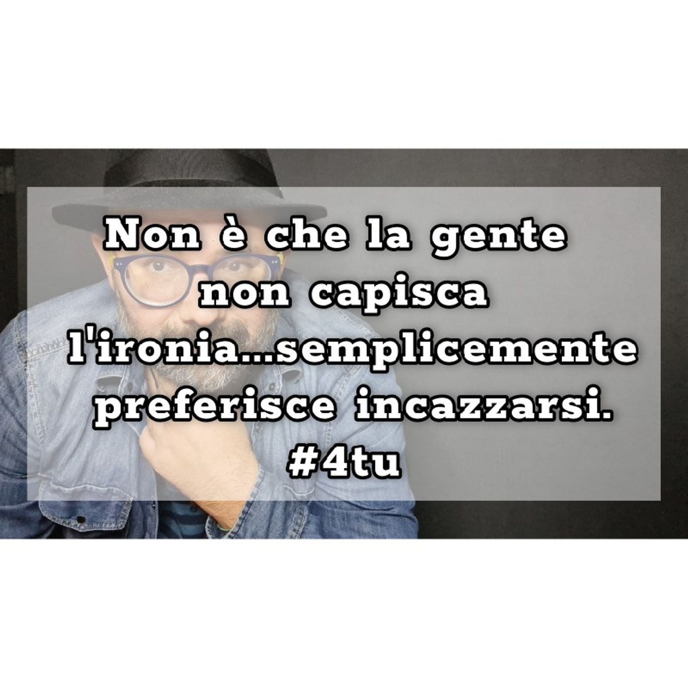 Episodio 1069 - Non è che la gente non capisca l'ironia...semplicemente preferisce incazzarsi. episode artwork