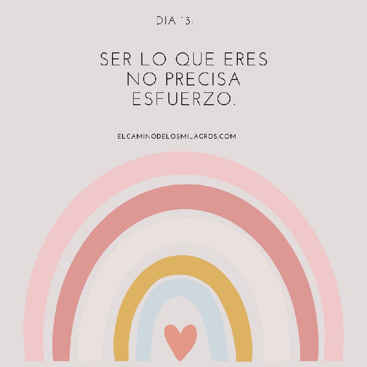 Cada día, un milagro.