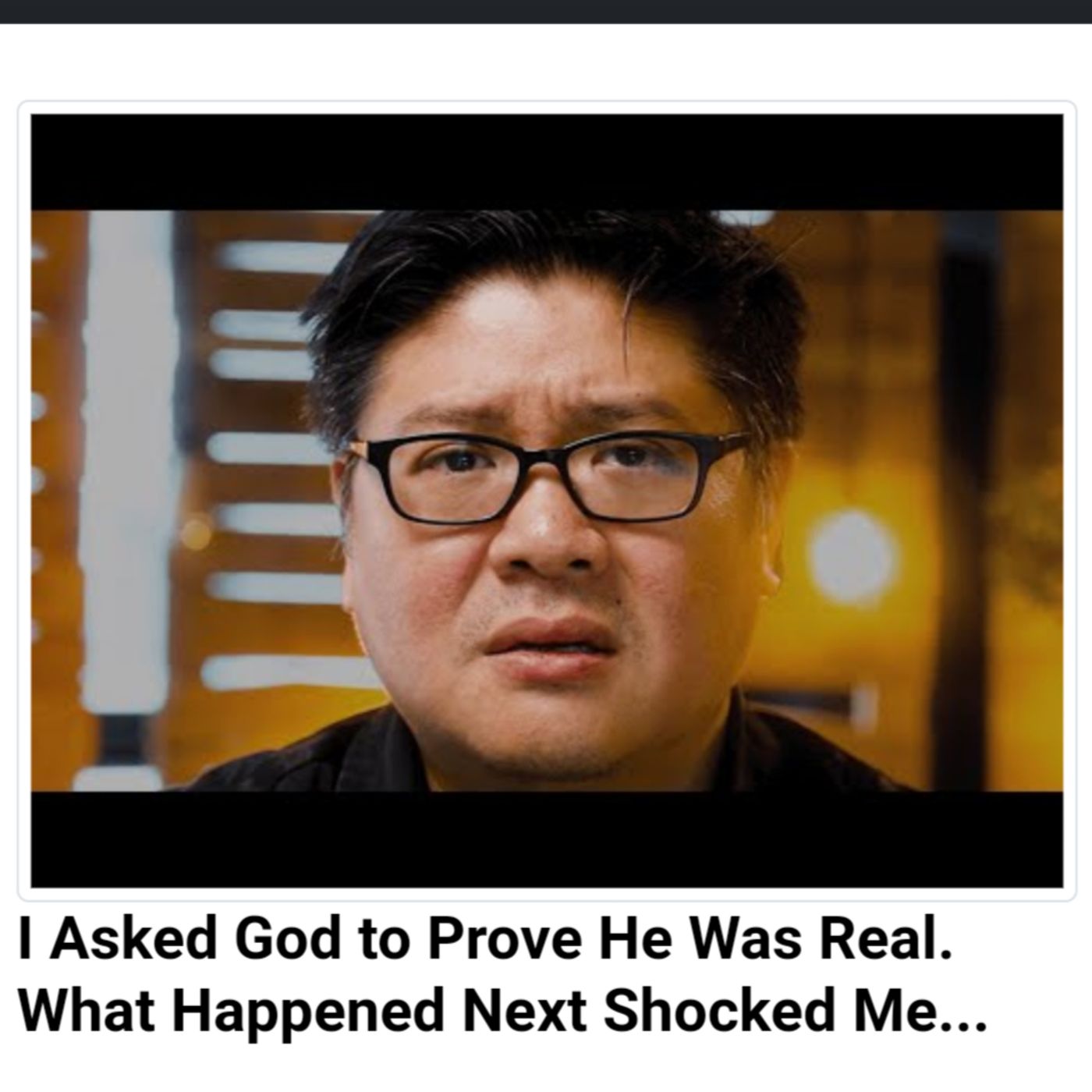 I Asked God to Prove He Was Real. What Happened Next Shocked Me episode artwork