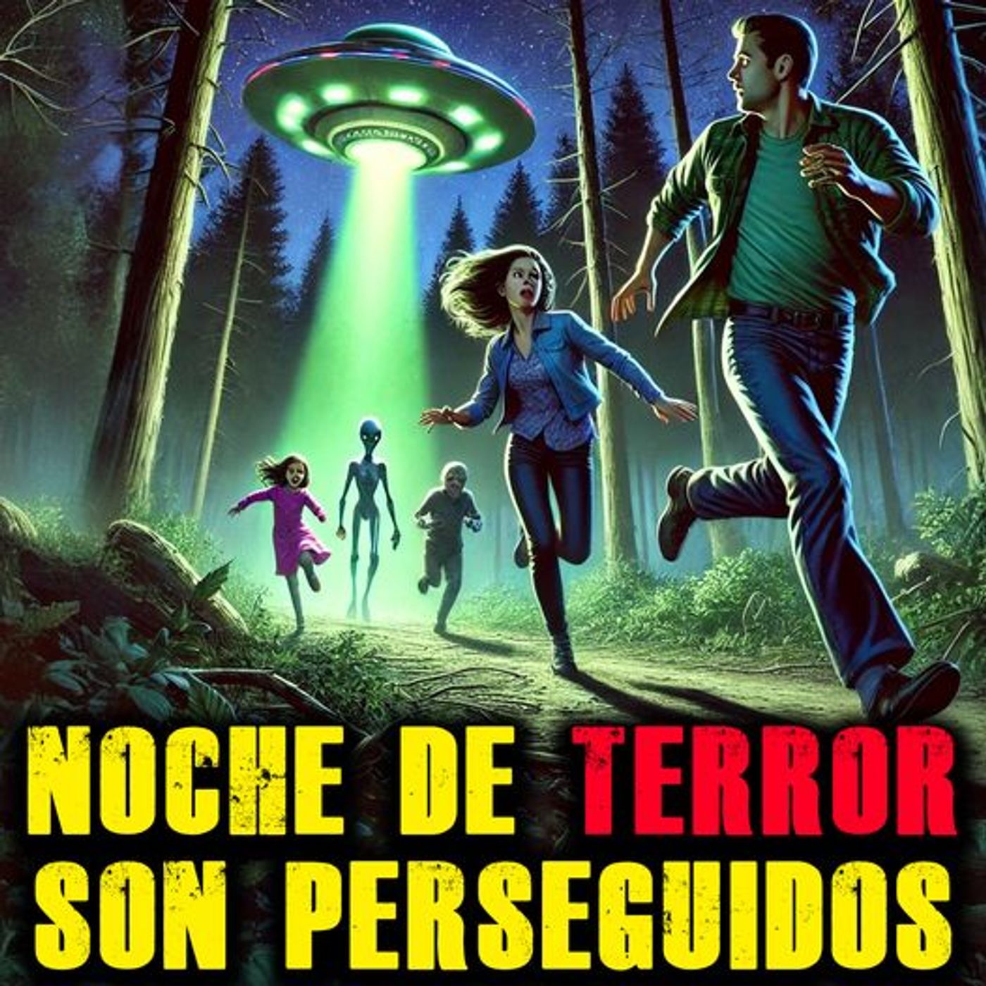 ATERRADORA Persecución de OVNI a una Familia #misterio #sinresolver #alien