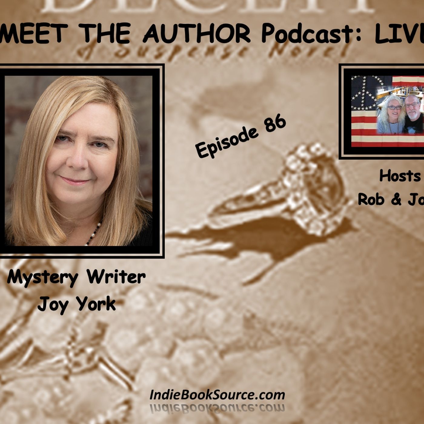 MEET THE AUTHOR Podcast_ LIVE - Episode 86 - JOY YORK