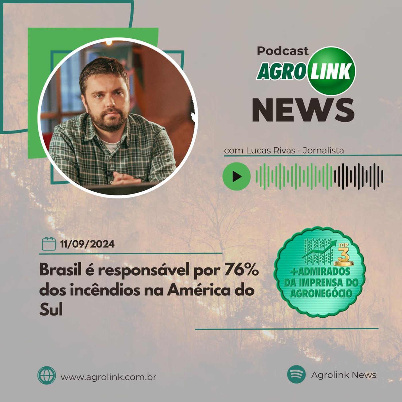 País vive uma "pandemia" de incêndios florestais, diz ministro episode artwork