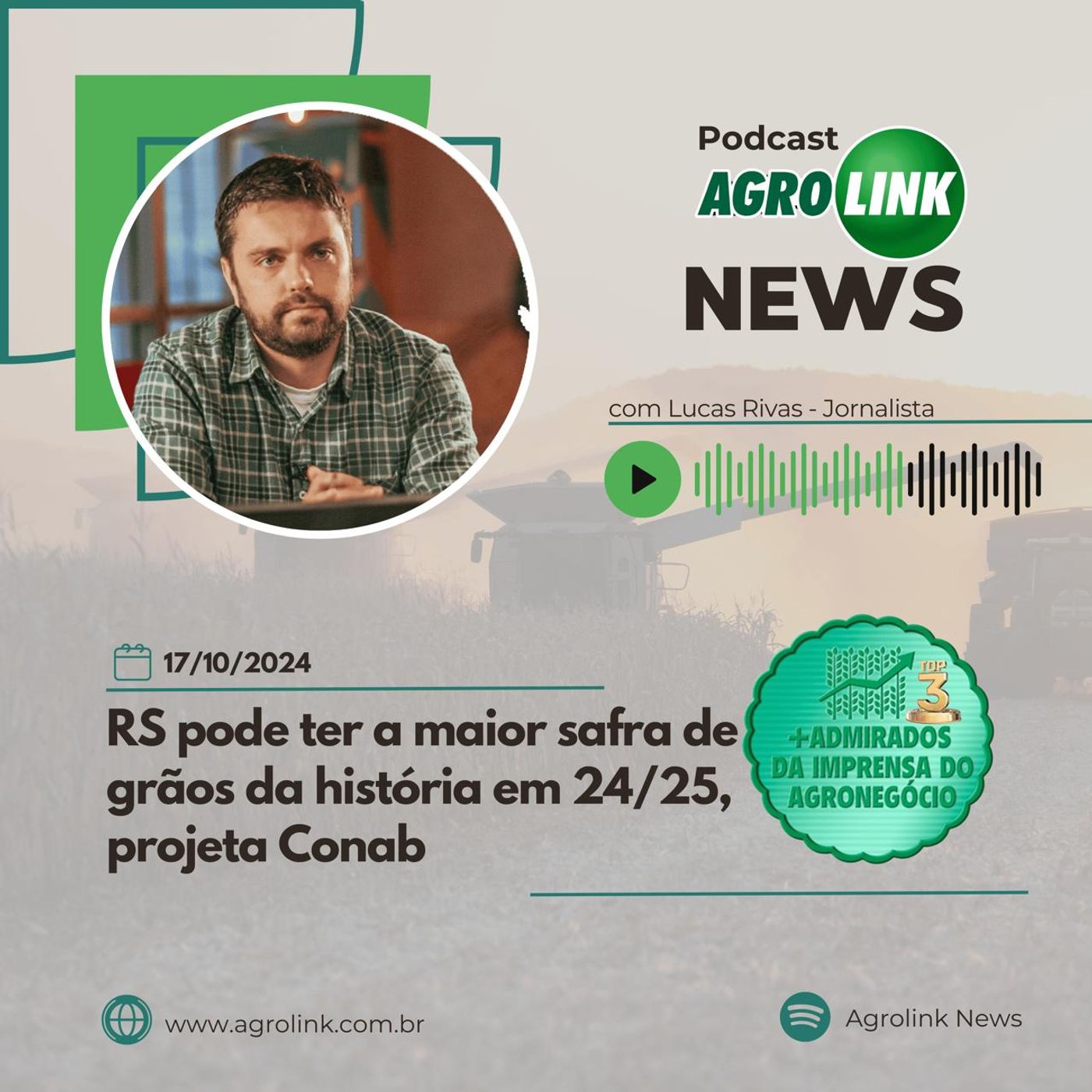 PIB do Agro mantém queda acumulada de 3,5% em 2024 episode artwork