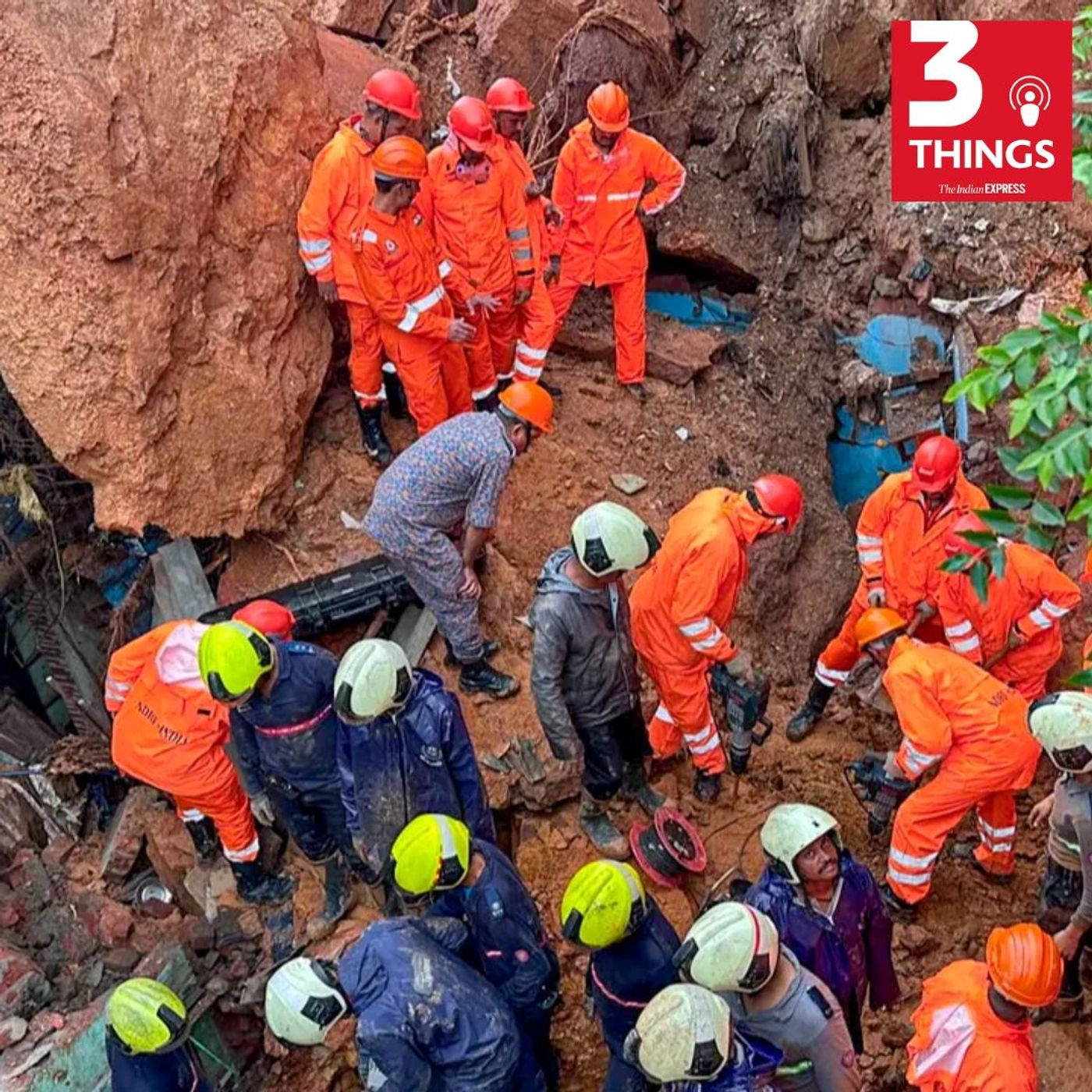 Mumbai landslide warnings, an eroding coast, and BJP's reshuffle