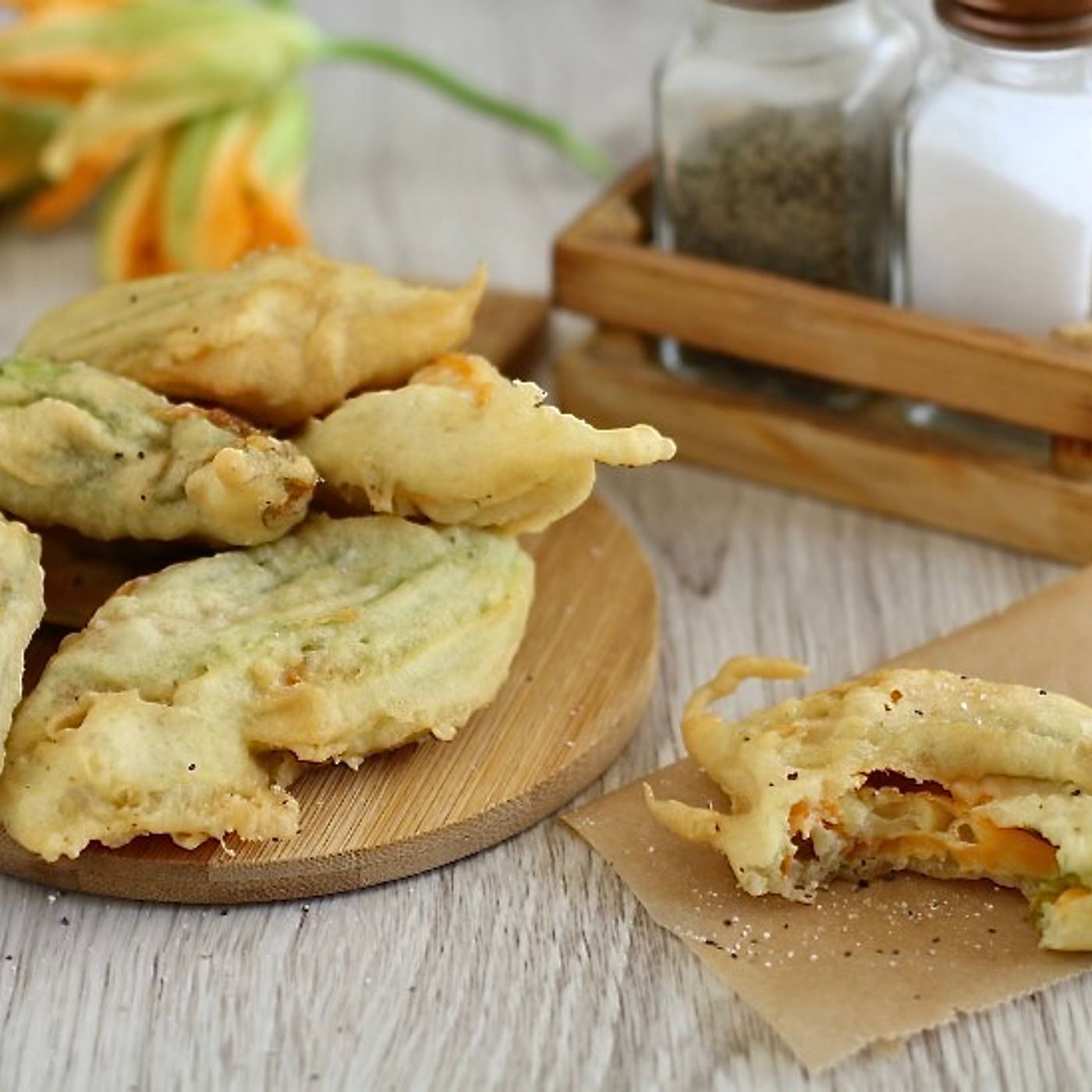 Fiori di zucca fritti croccanti episode artwork