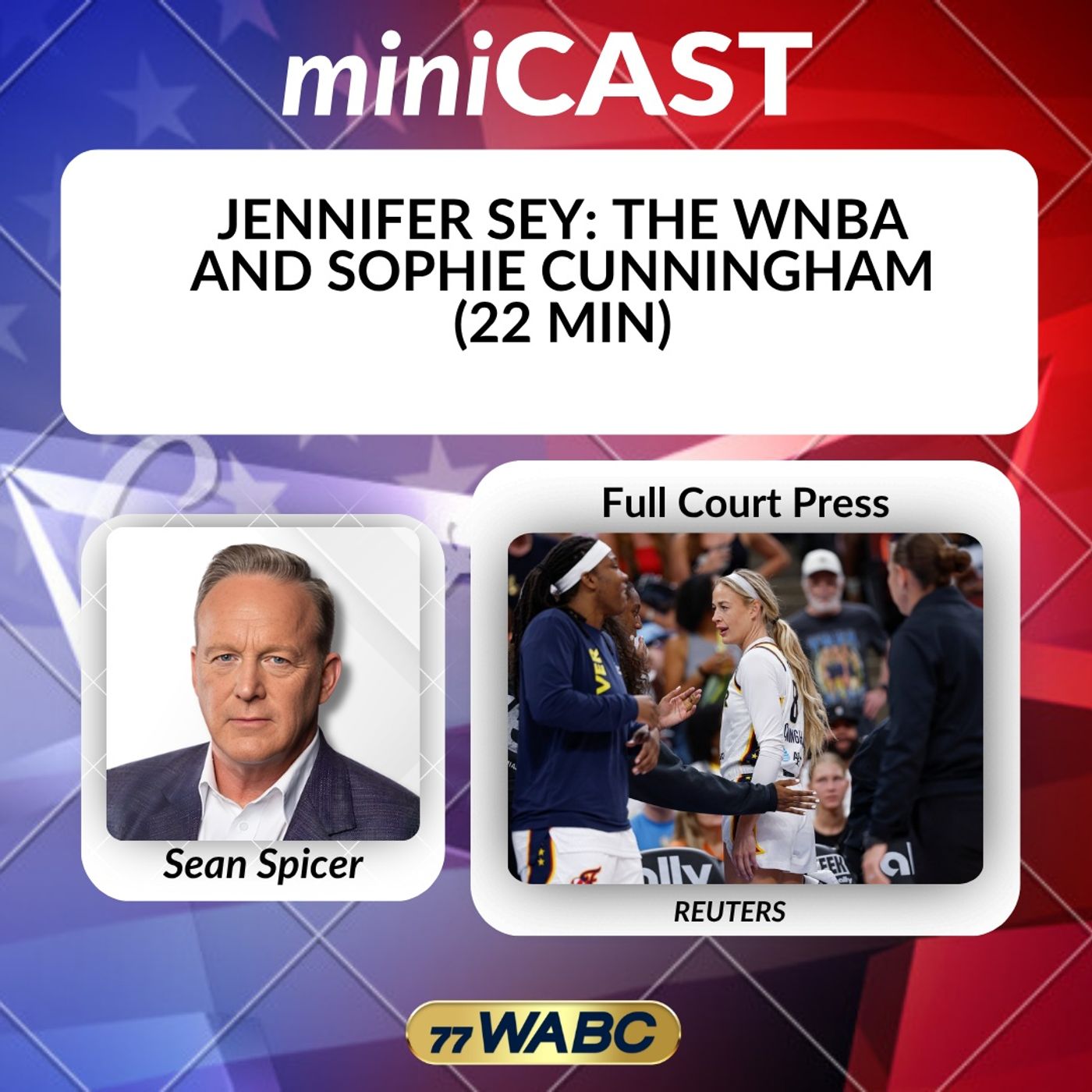 Jennifer Sey: The WNBA And Sophie Cunningham (22 Min) episode artwork
