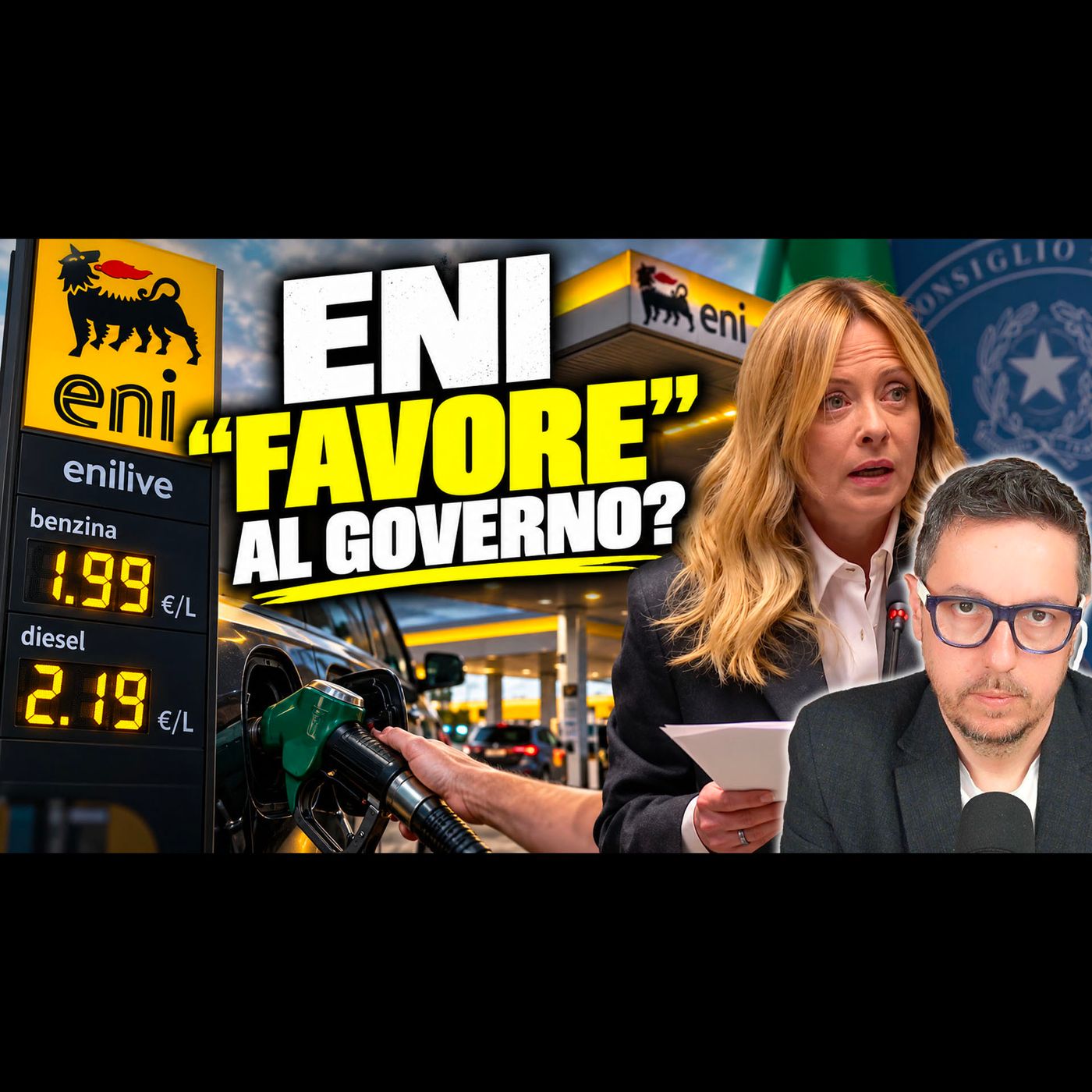 ENI BLOCCA BENZINA E DIESEL | UN “FAVORE” AL GOVERNO? episode artwork