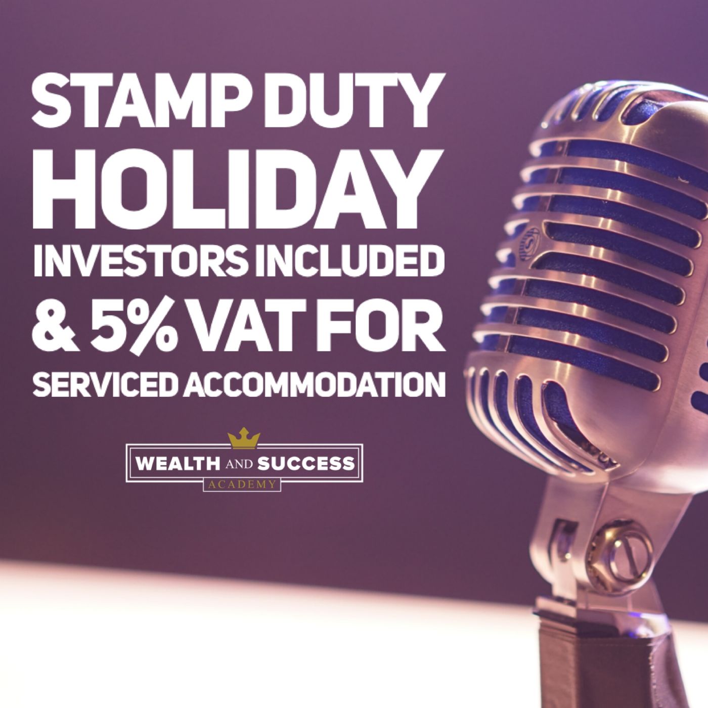 Stamp Duty Holiday For Investors & 5% VAT For Serviced Accommodation Latest News