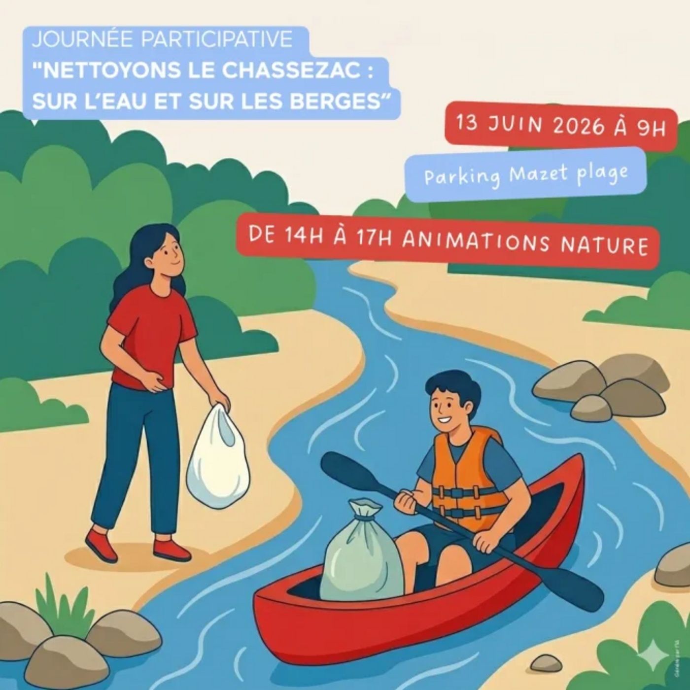 Informations locales : "Nettoyons le Chassezac" ce samedi 13 juin episode artwork