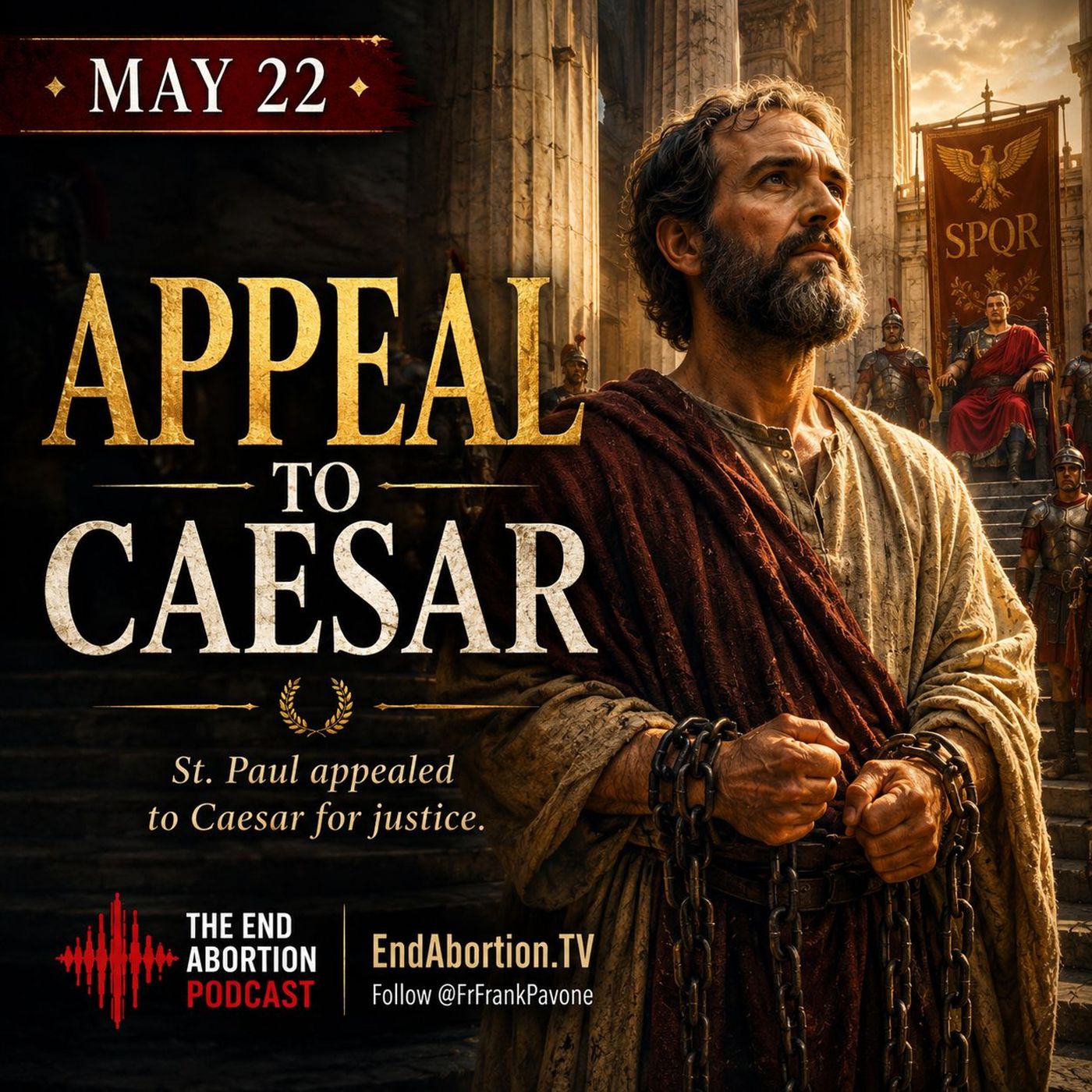 The End Abortion Podcast: Our Daily Scripture Reading and Reflection for 5-22-2026 episode artwork