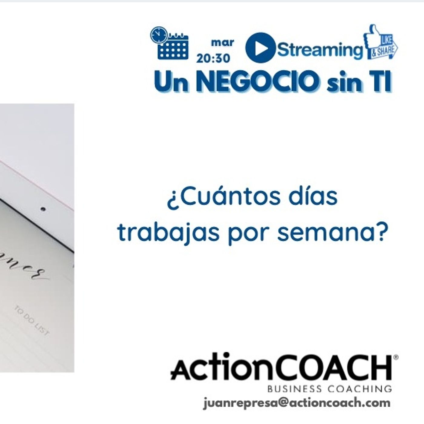 S47 ¿Cuántos días trabajas por semana? ¿Cuántas horas trabajas?