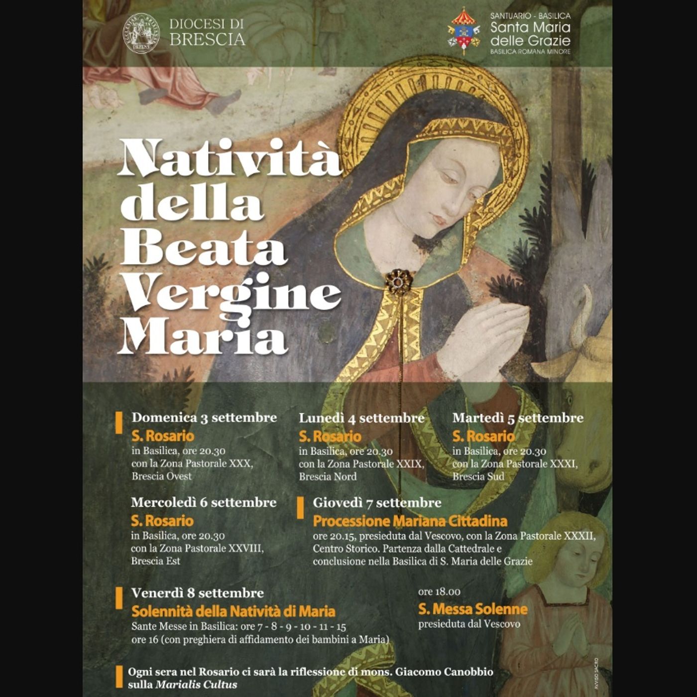 Una settimana di preghiera in occasione della Natività della Beata Vergine Maria: intervista a don Claudio Zanardini  -  24 agosto 2023 episode artwork