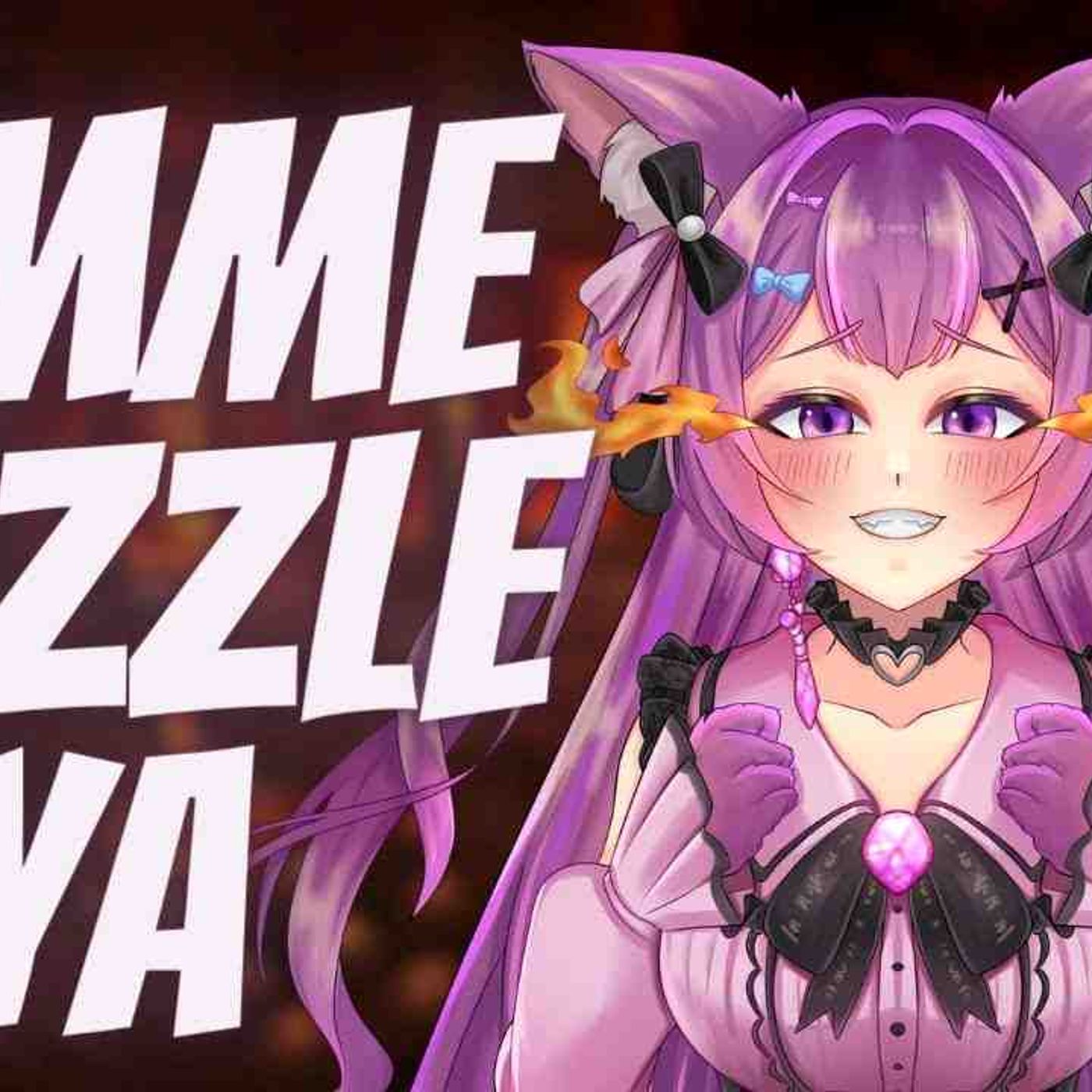 Mischievous hellhound warms you up with her tail (F4A) [ASMR RP] [Binaural] [Brushing] [Wolf girl]