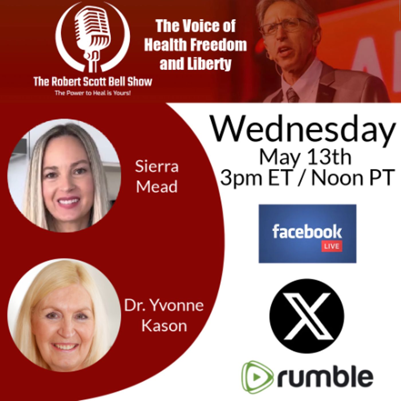Congress Loves Junk Food, Sierra Mead, Southern Utah Holistic Health Summit, Yvonne Kason, Spiritual Awakenings International - 5-13-26 episode artwork