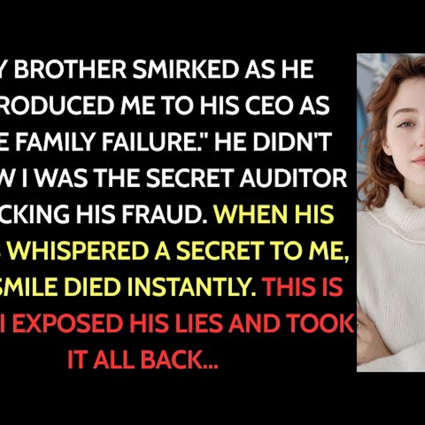 My brother smirked, introduced me to his boss 'Our family's failure ' Then his boss said softly episode artwork