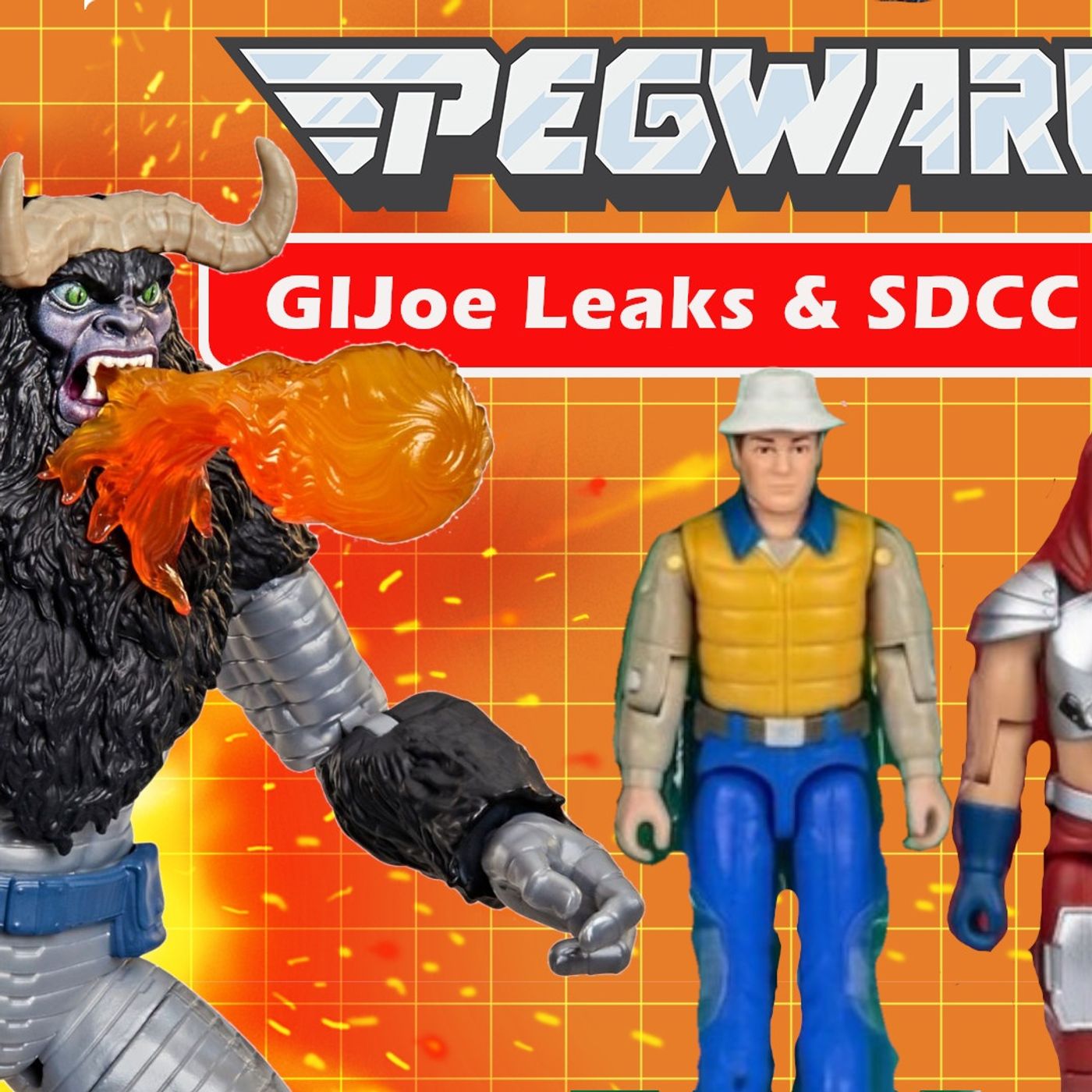 GIJoe Leaks & SDCC Exclusives  - Pegwarmers #229 episode artwork