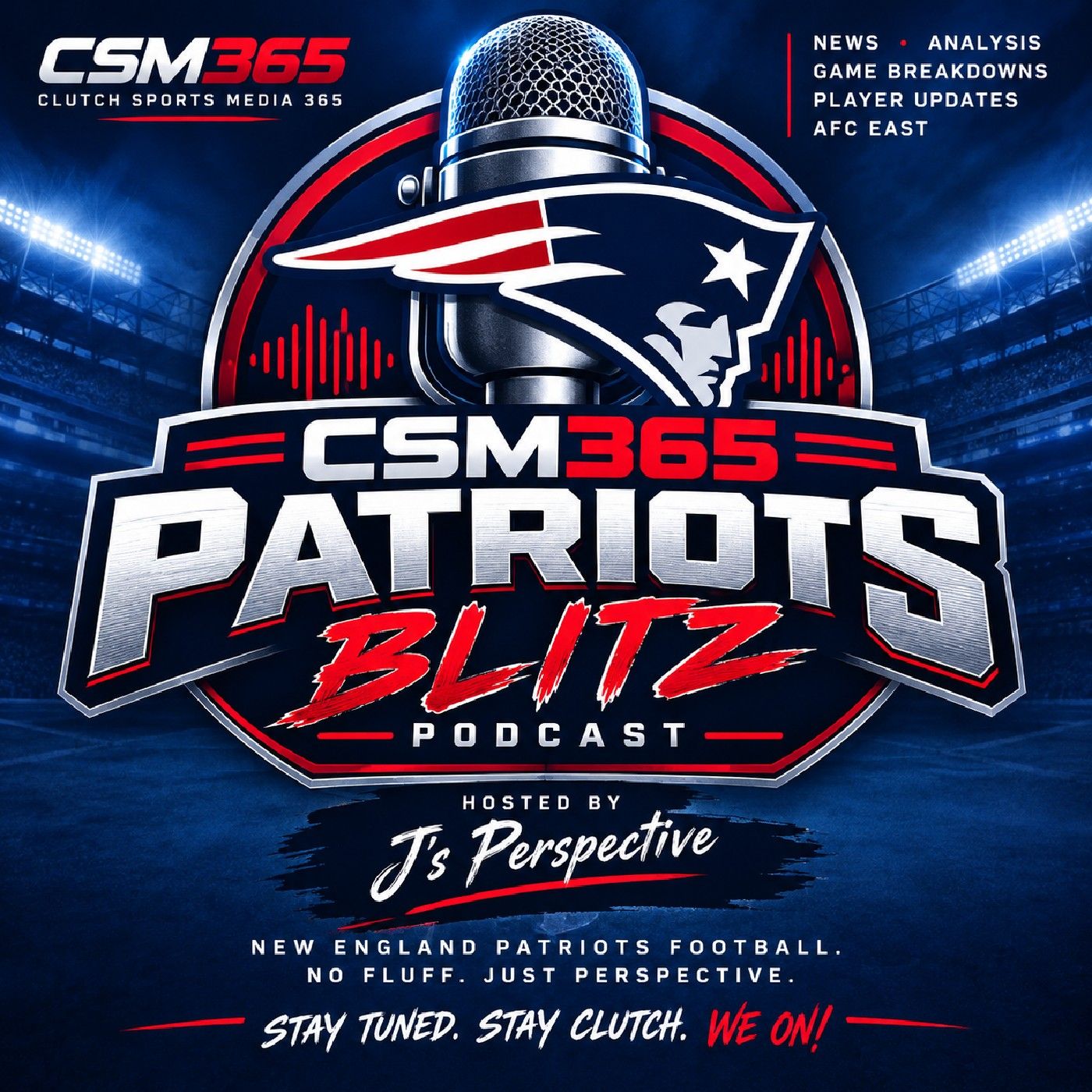 CSM365 Patriots Blitz podcast artwork