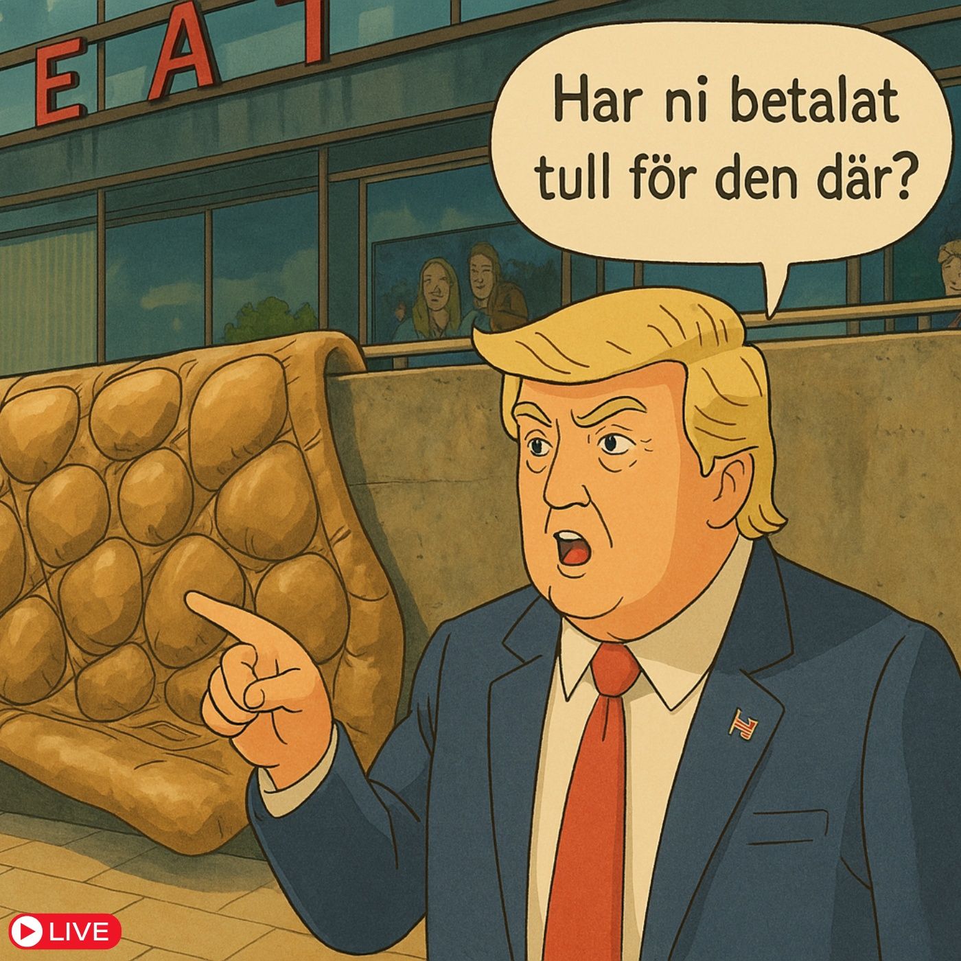 Tullar och täcken i turbulensens tecken