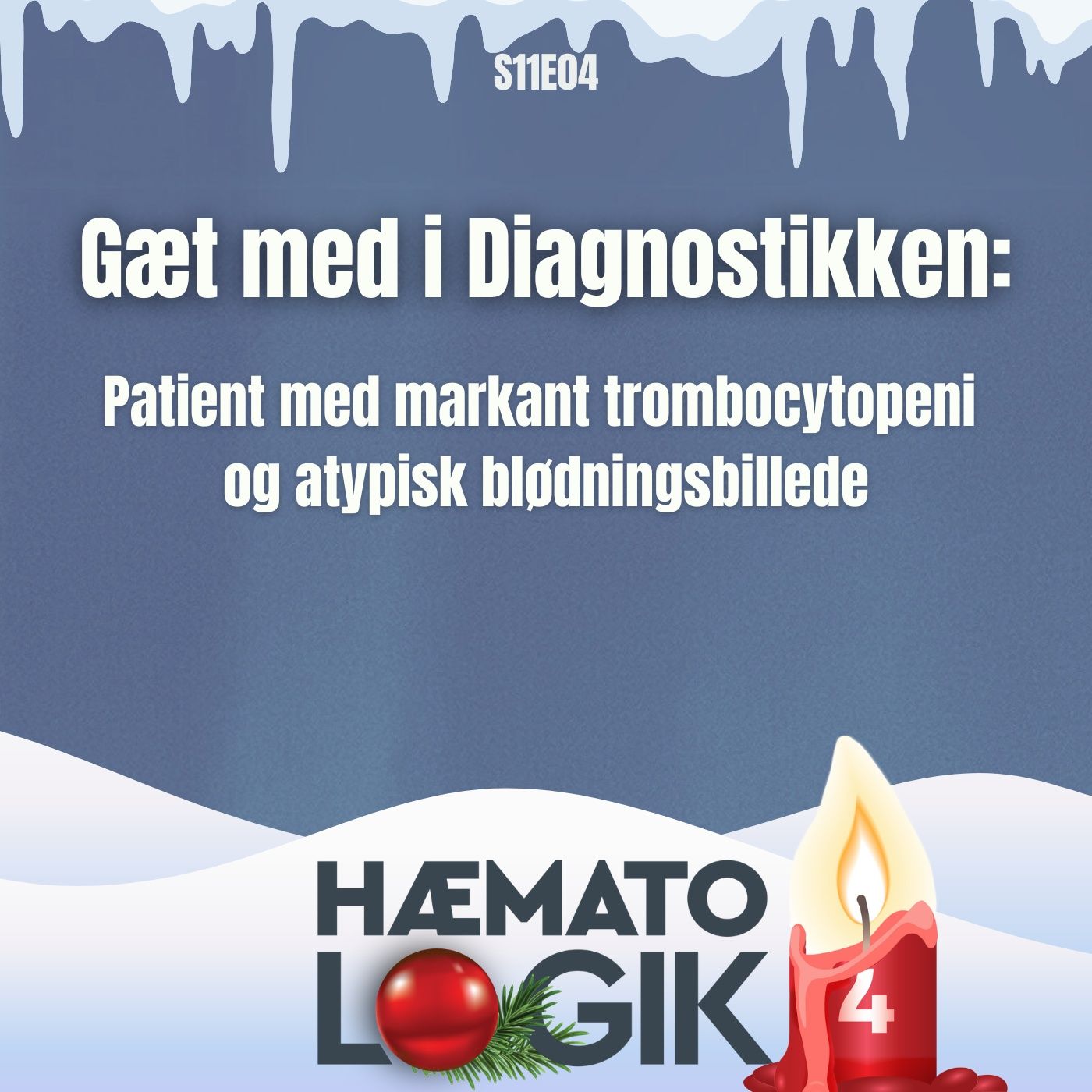 Gæt med i diagnostikken: Patient med markant trombocytopeni og atypisk blødningsbillede Gæt med i diagnostikken: Patient med markant trombocytopeni og atypisk blødningsbillede