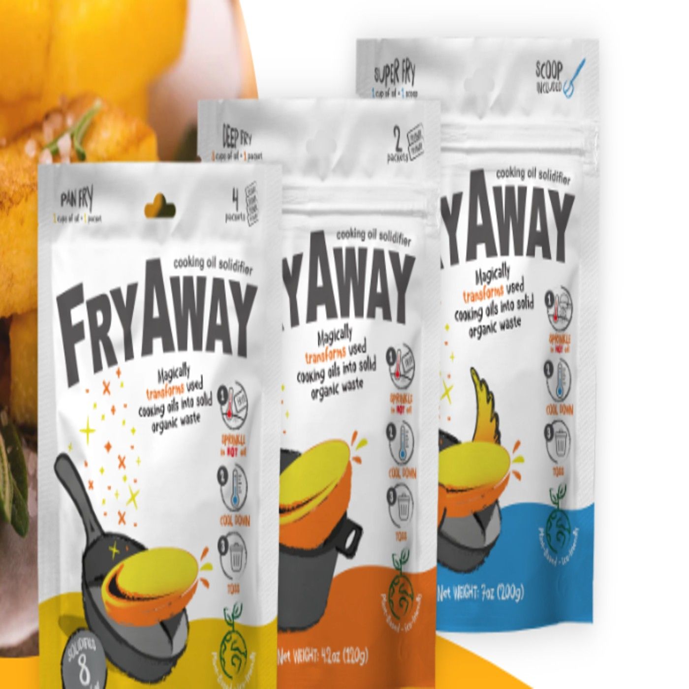 Effortless Cleanup for Used Cooking Oil