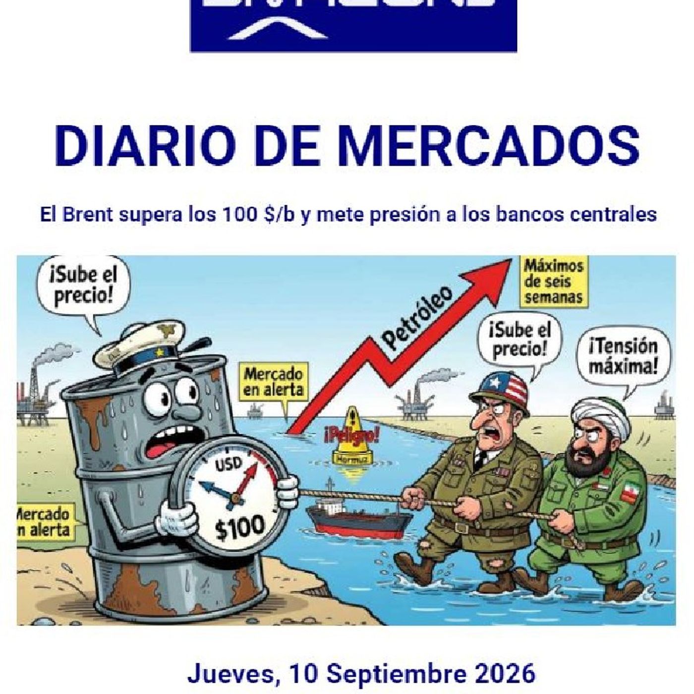 PODCAST en abierto DIARIO DE MERCADOS Jueves 10 Sept 2026