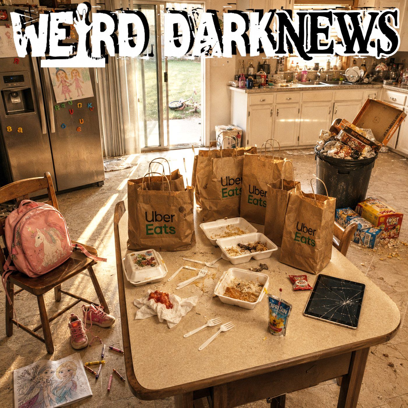 Katy Mother Vanished Six Weeks, Sent Uber Eats to Her Daughters | #WeirdDarkNEWS