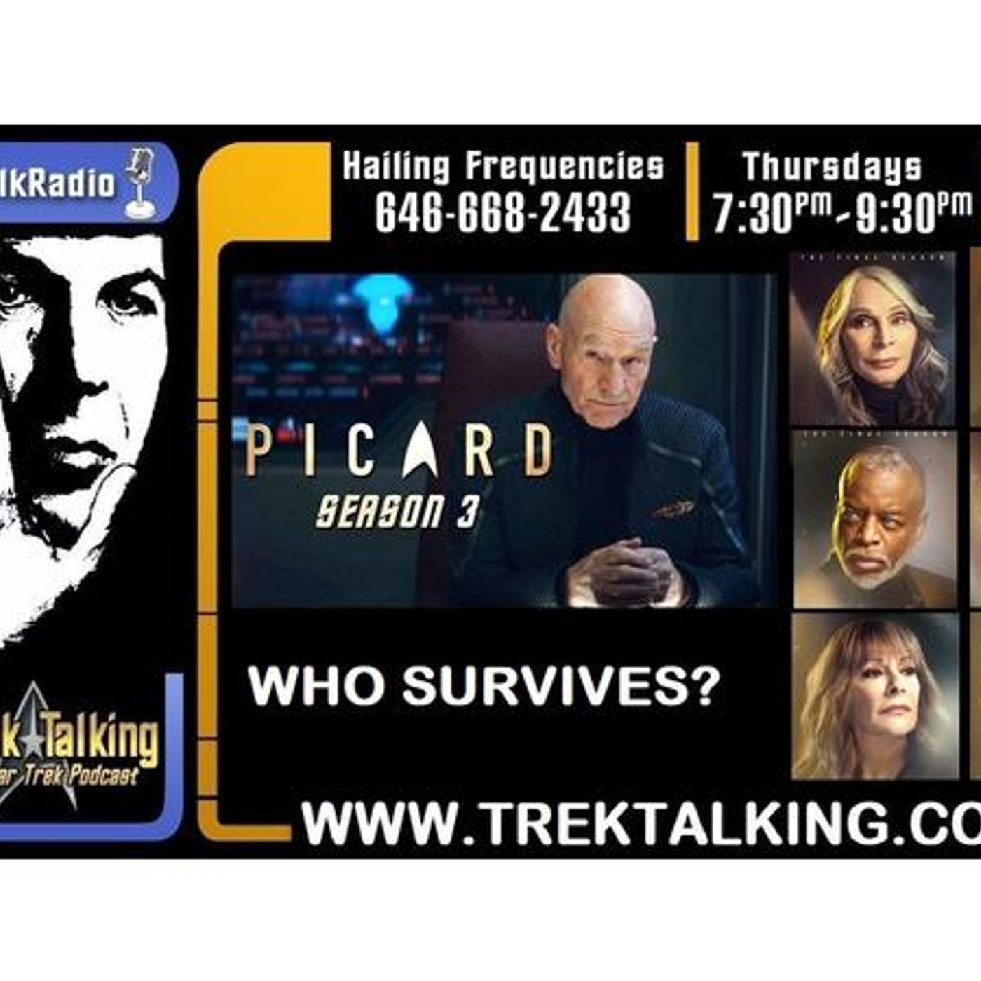 Episode 514 - Star Trek Picard Season 3 - who survives, who dies and what's up?