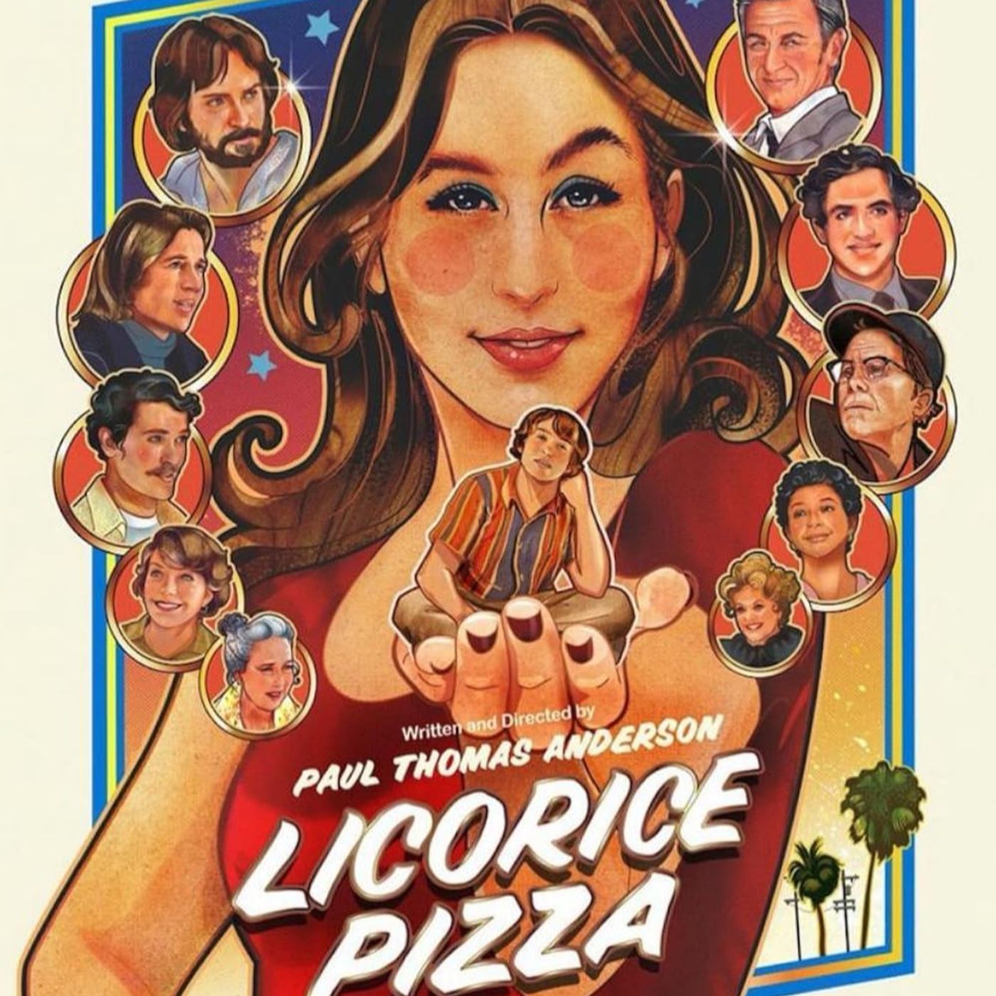 Licorice Pizza(2021) w/ David of Piecing it Together episode artwork