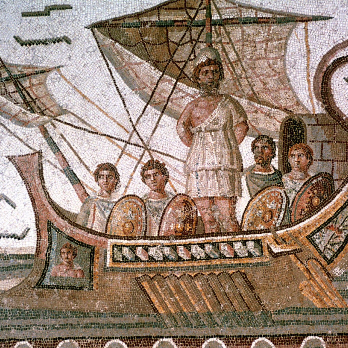 Odissea: trama e analisi di Atena nella reggia di Ulisse. Telemaco e Penelope a confronto episode artwork