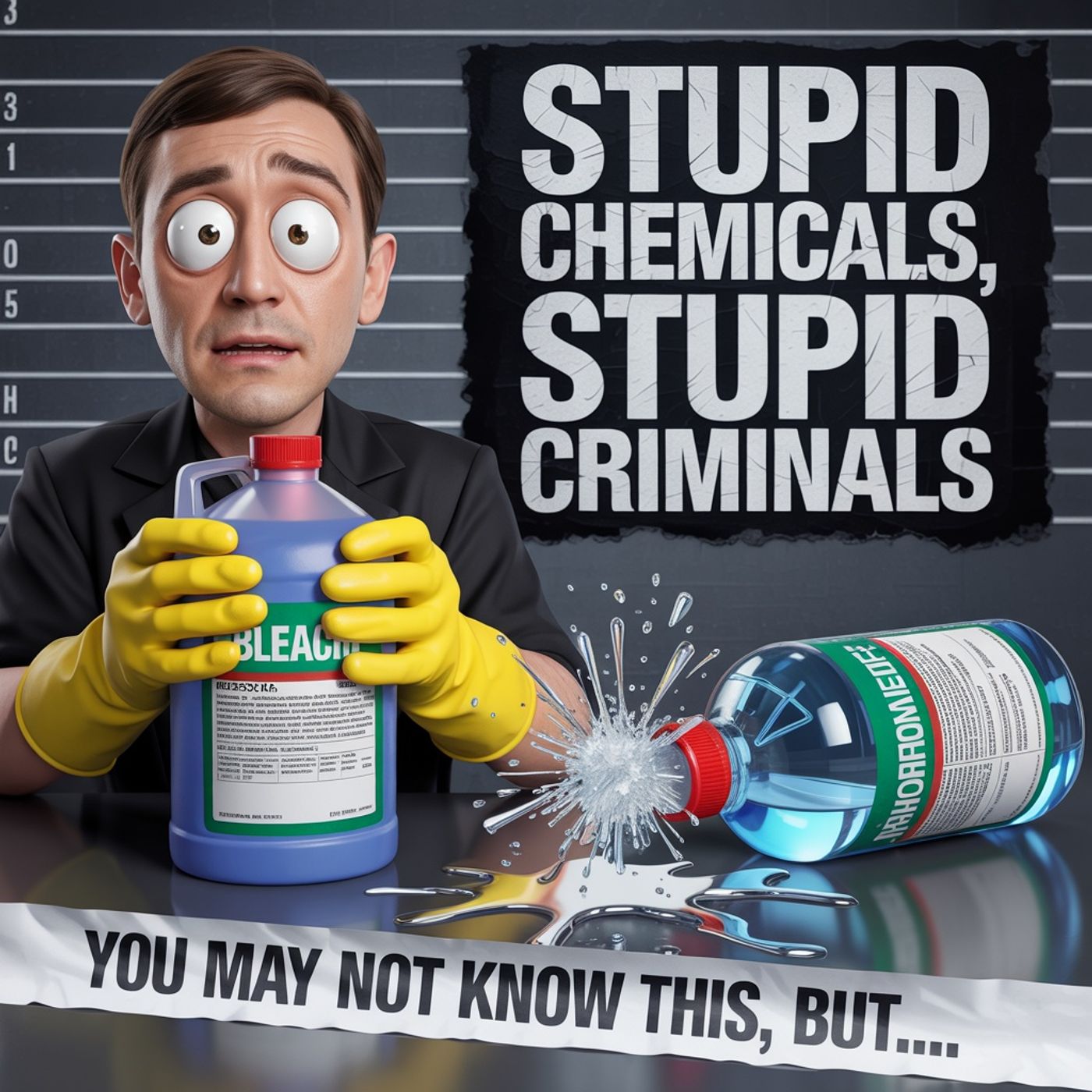 “You May Not Know This, But... Some Criminals Think Bleach Can Erase DNA” “You May Not Know This, But... Some Criminals Think Bleach Can Erase DNA”