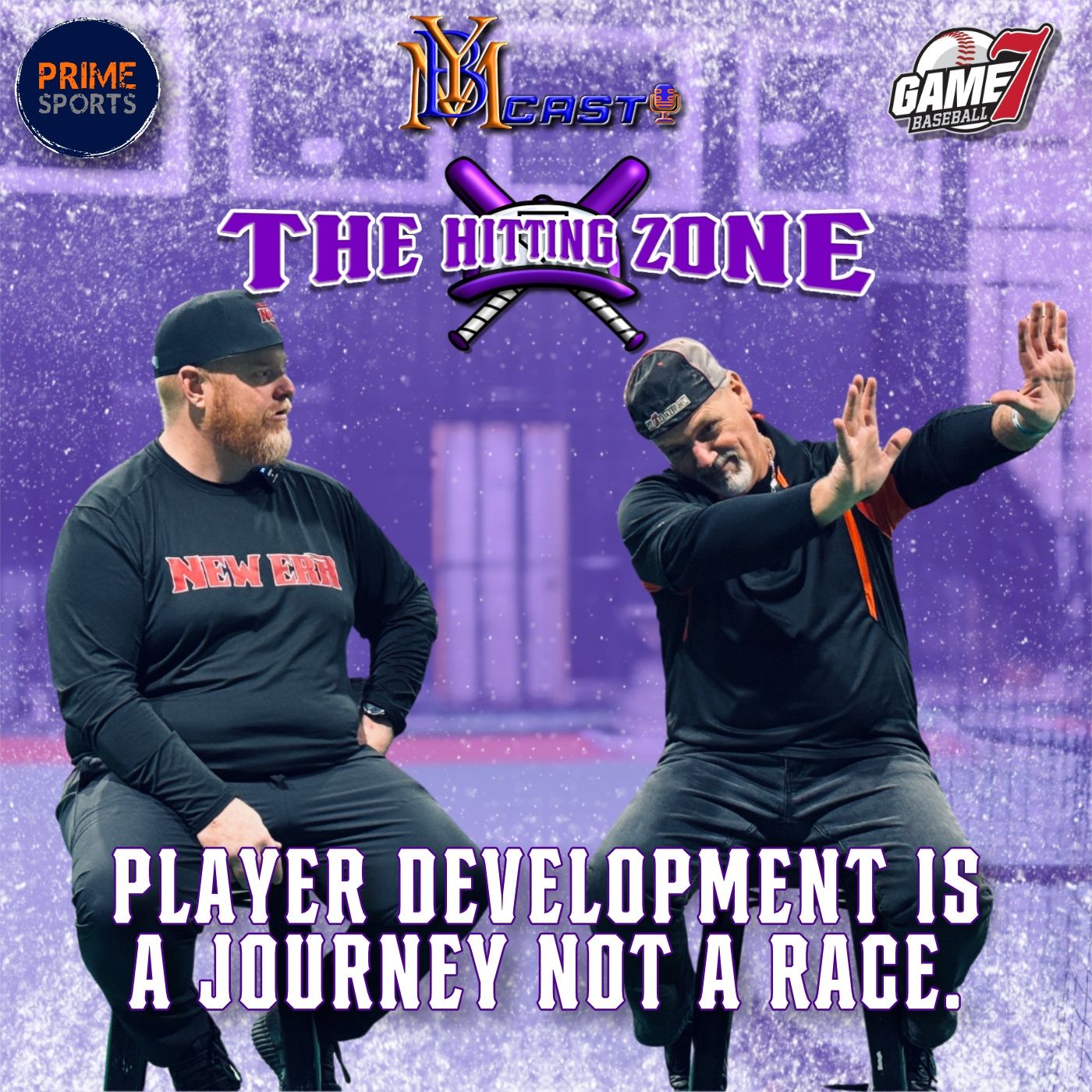 The Hitting Zone | Player Development is a Journey Not a Race. | YBMcast episode artwork