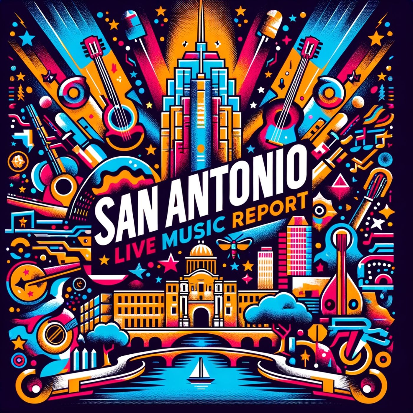 Live Music San Antonio - Beat Map
