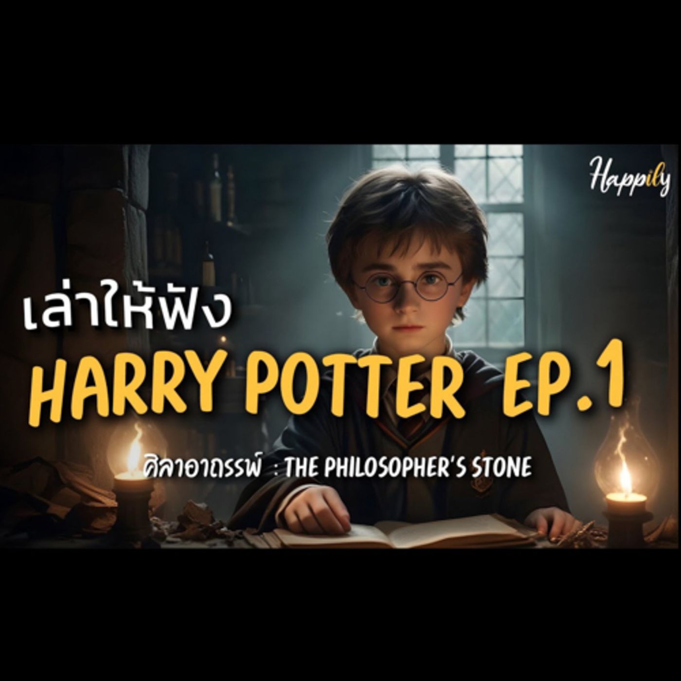 สรุปเรื่อง Harry Potter : ศิลาอาถรรพ์ Philosopher's Stone ให้คนที่ไม่เคยดู #podcast #harrypotter episode artwork