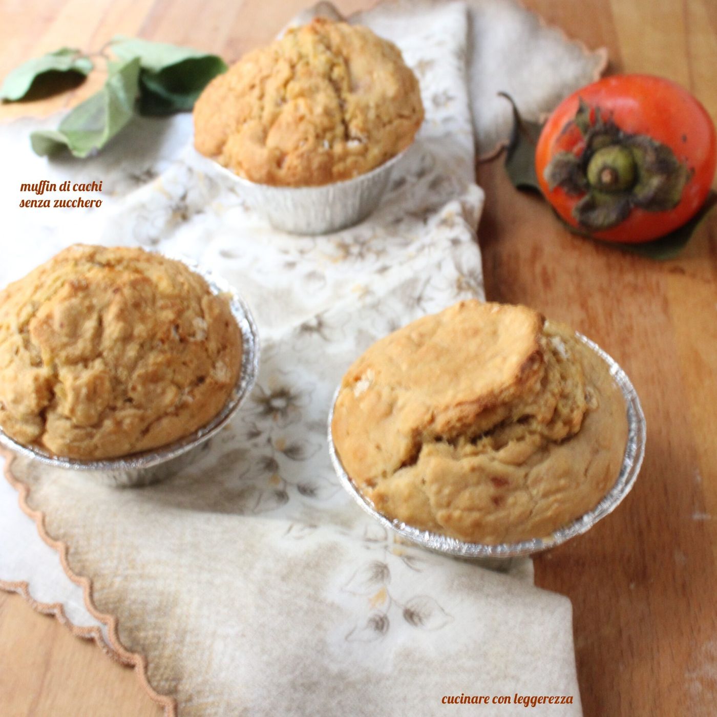 Muffin di cachi senza zucchero episode artwork