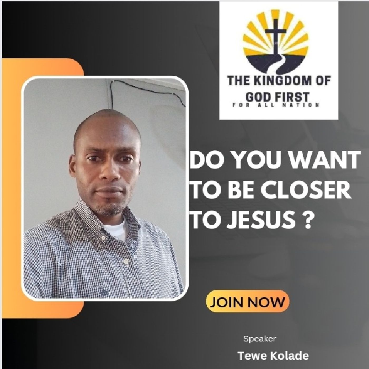 DO YOU WANT TO BE CLOSER TO JESUS? episode artwork