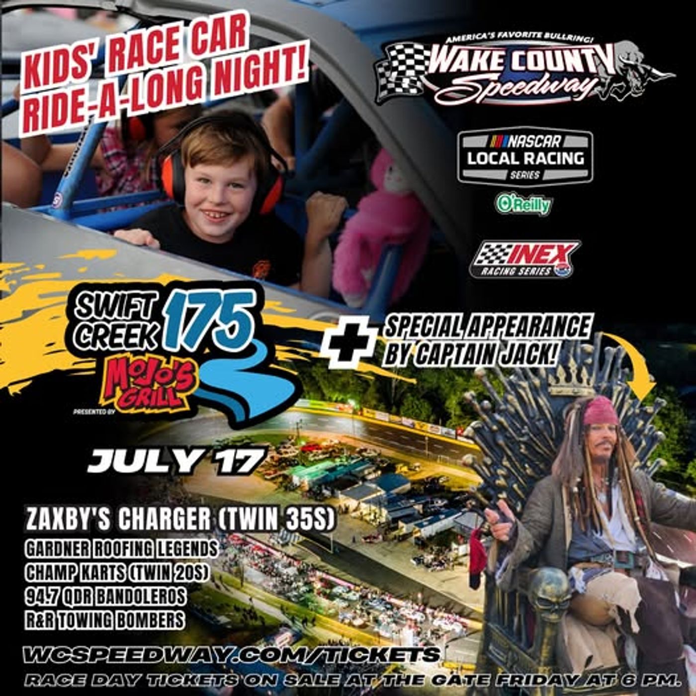 NASCAR Regional Swift Creek 175 presented by Mojo's Grill at Wake County Speedway - Raleigh, NC episode artwork