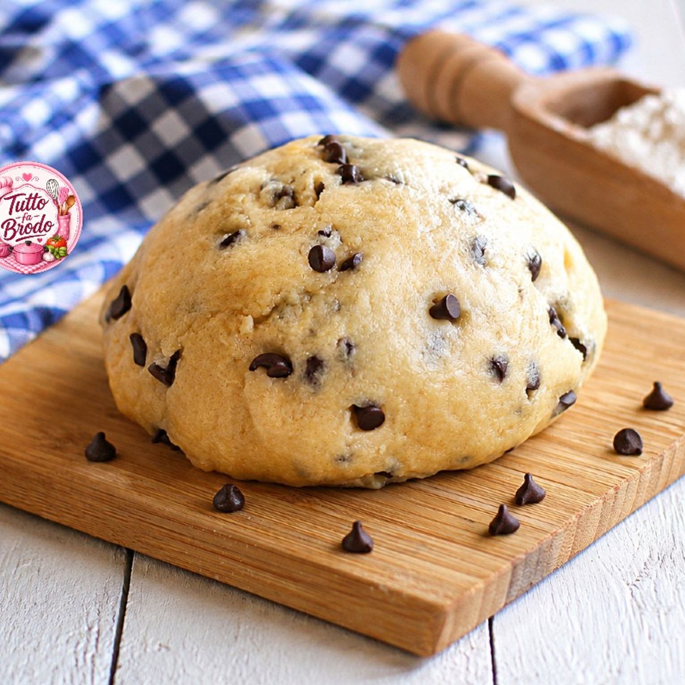 Pasta Frolla con Gocce di Cioccolato senza burro con "Ricetta Biscotti della Nonna" episode artwork