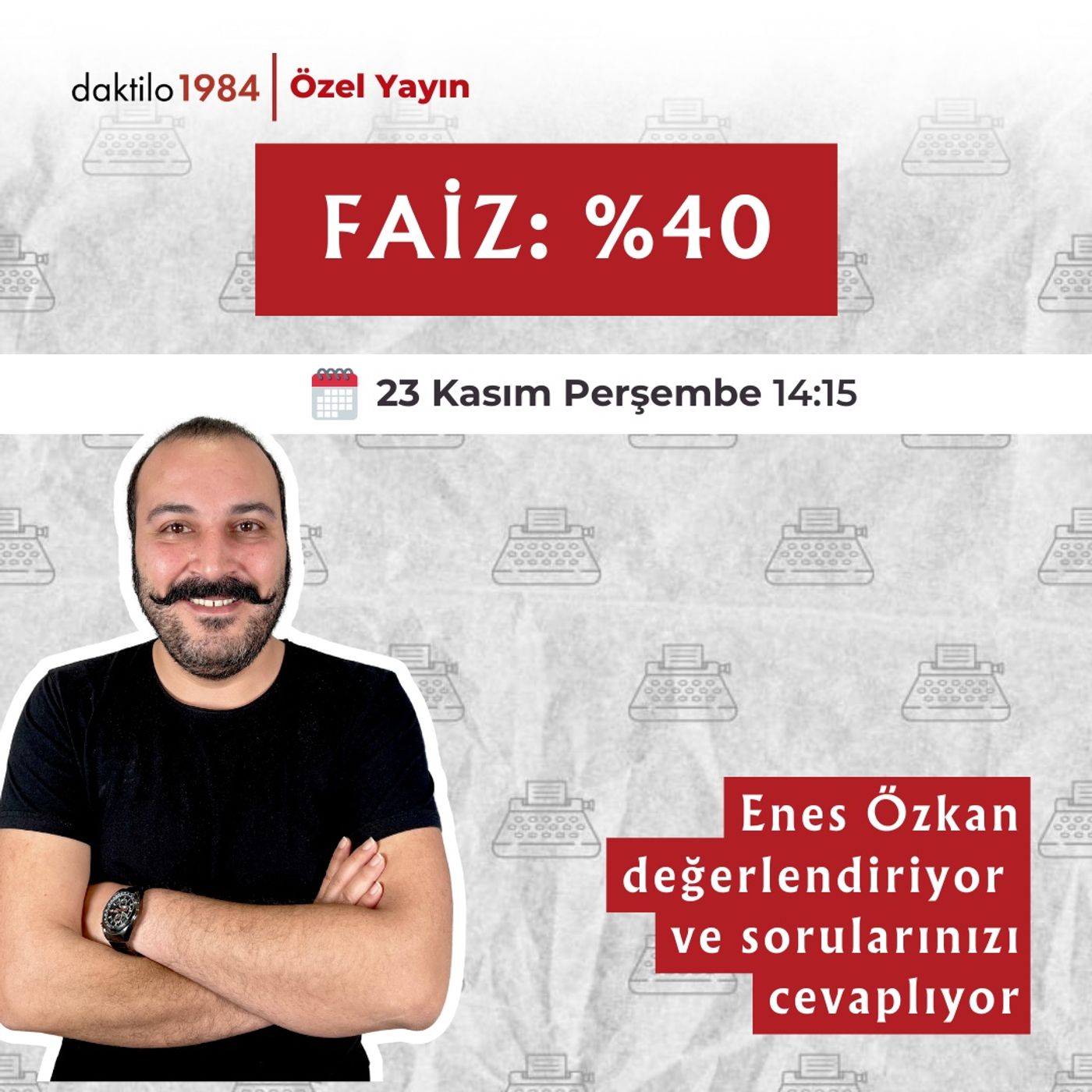 TCMB FAİZ KARARI | ÖZEL YAYIN (23 Kasım 2023) episode artwork