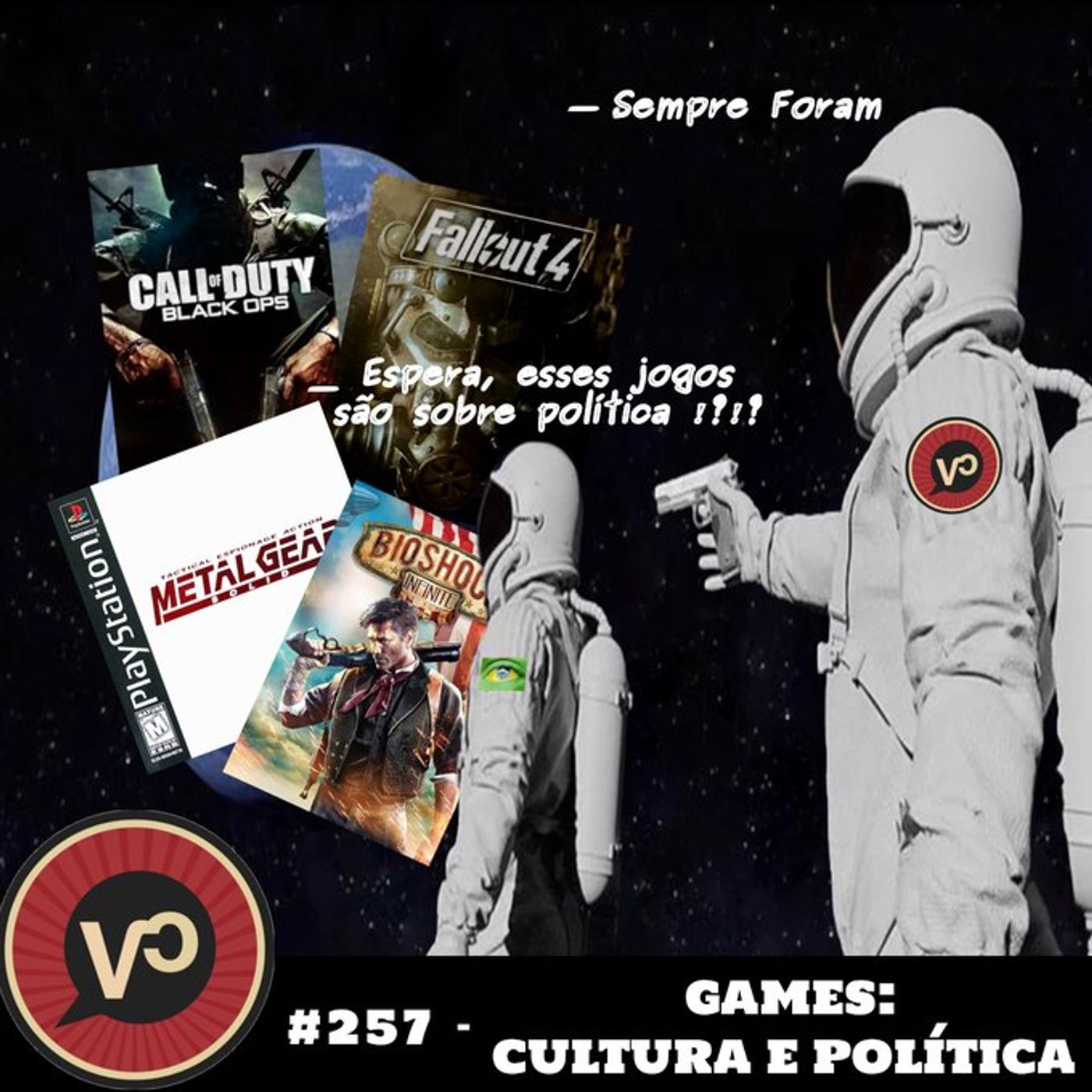 #257 "Games: cultura e política" – com FH e Anderson Patrocínio