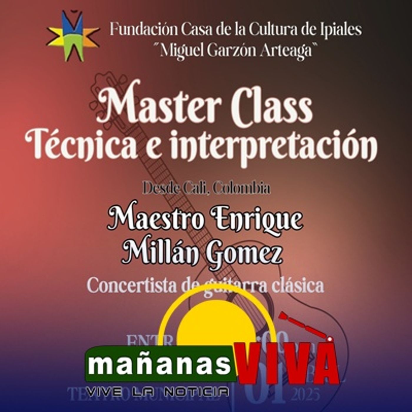 Maestro Enrique Millán – Master Class Técnica e Interpretación Musical