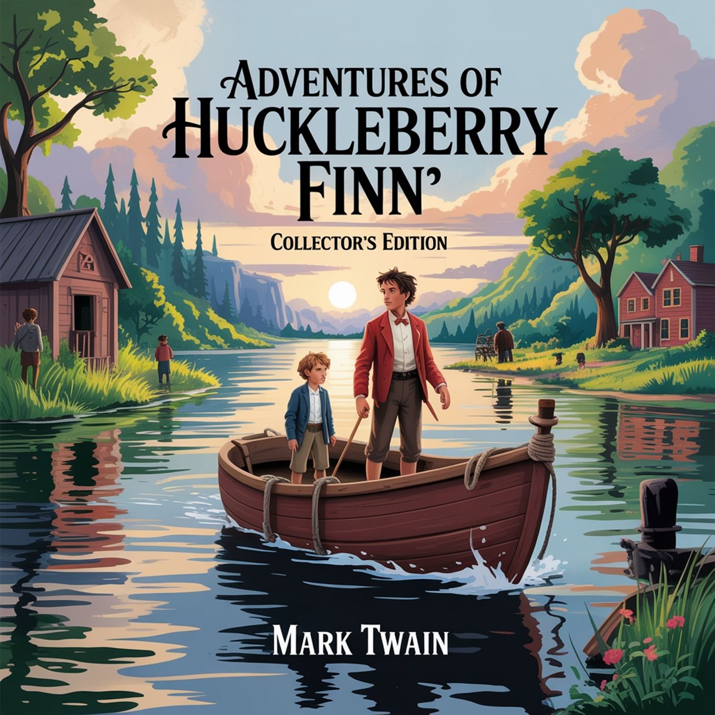 Adventures of Huckleberry Finn : Huck's unforgettable journey.