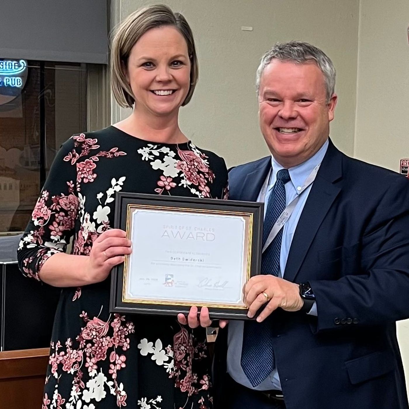 St. Charles recognizes Lazarus House with spirit award episode artwork