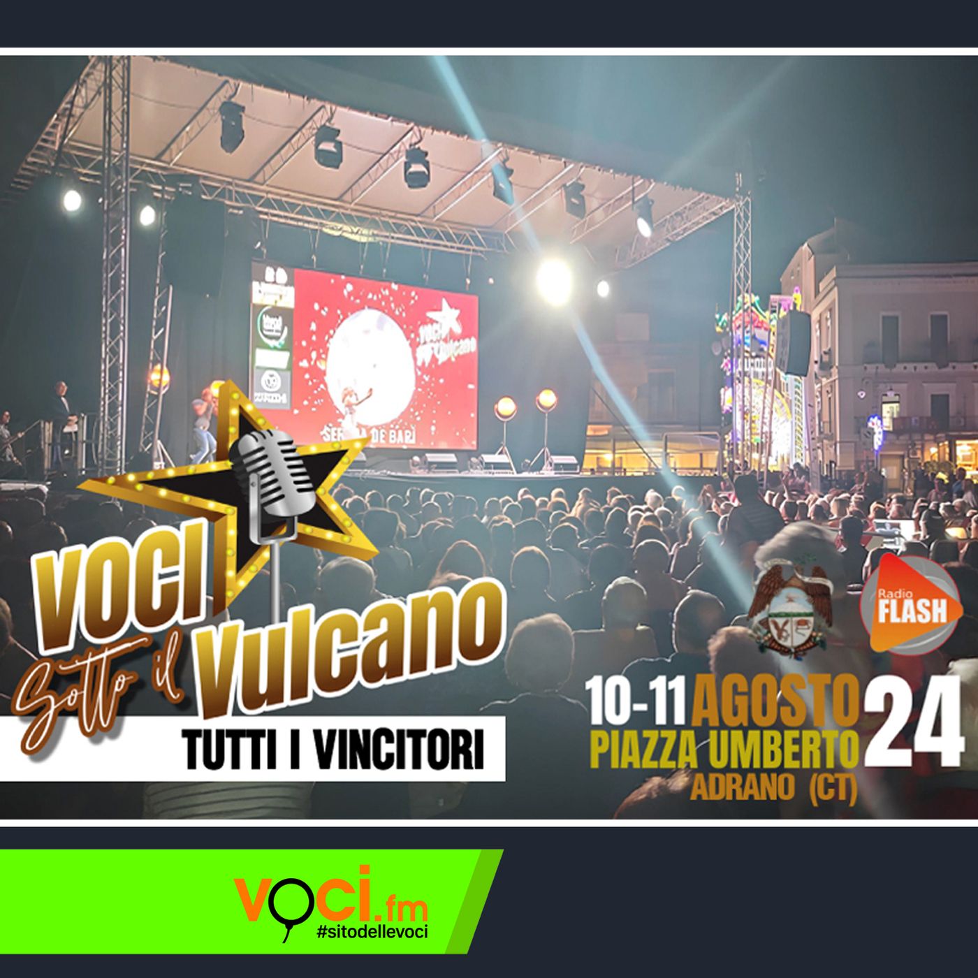 Clicca PLAY e ascolta "VOCI SOTTO IL VULCANO 2024: i vincitori" episode artwork