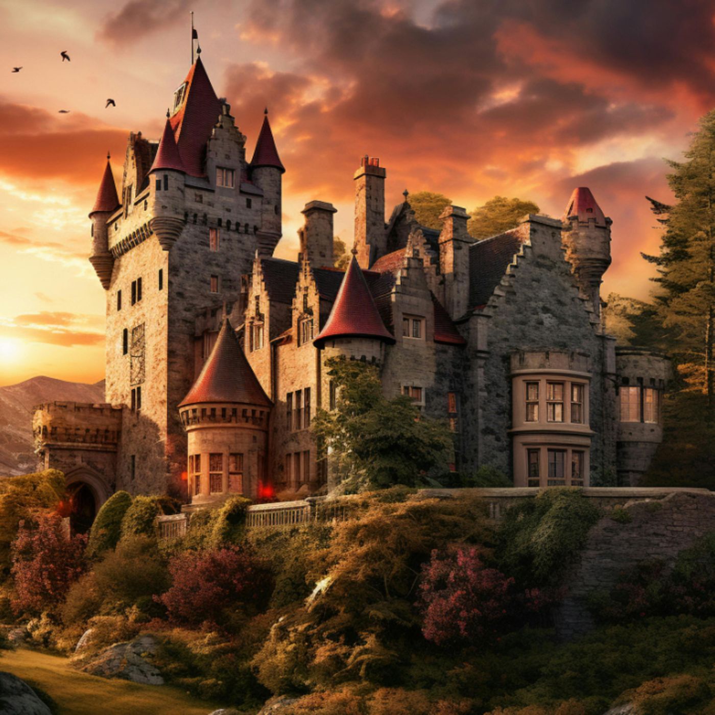 Relaxing Sleep Stories - The Cozy Scottish Castle episode artwork