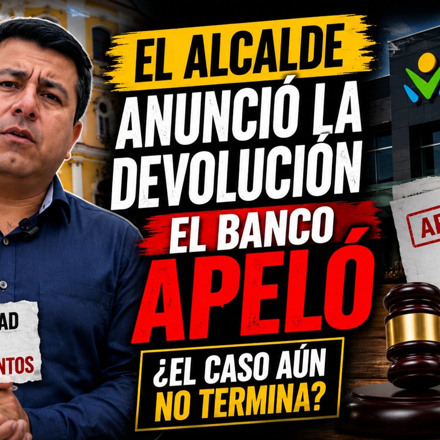 El alcalde de El Tambo anunció la devolución del dinero, pero el Banco Agrario sostiene que el caso aún no termina episode artwork