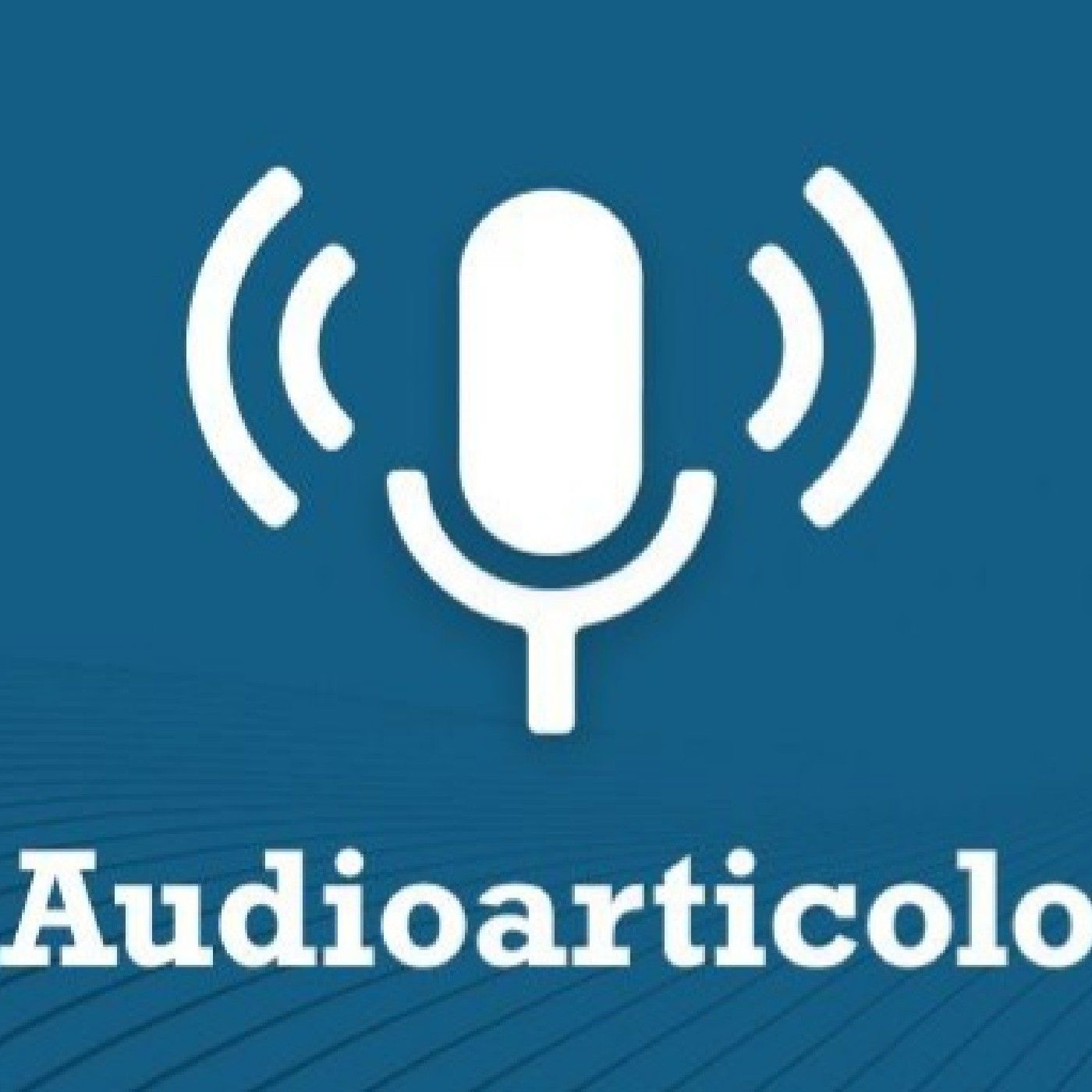 AUDIO ARTICOLI podcast artwork